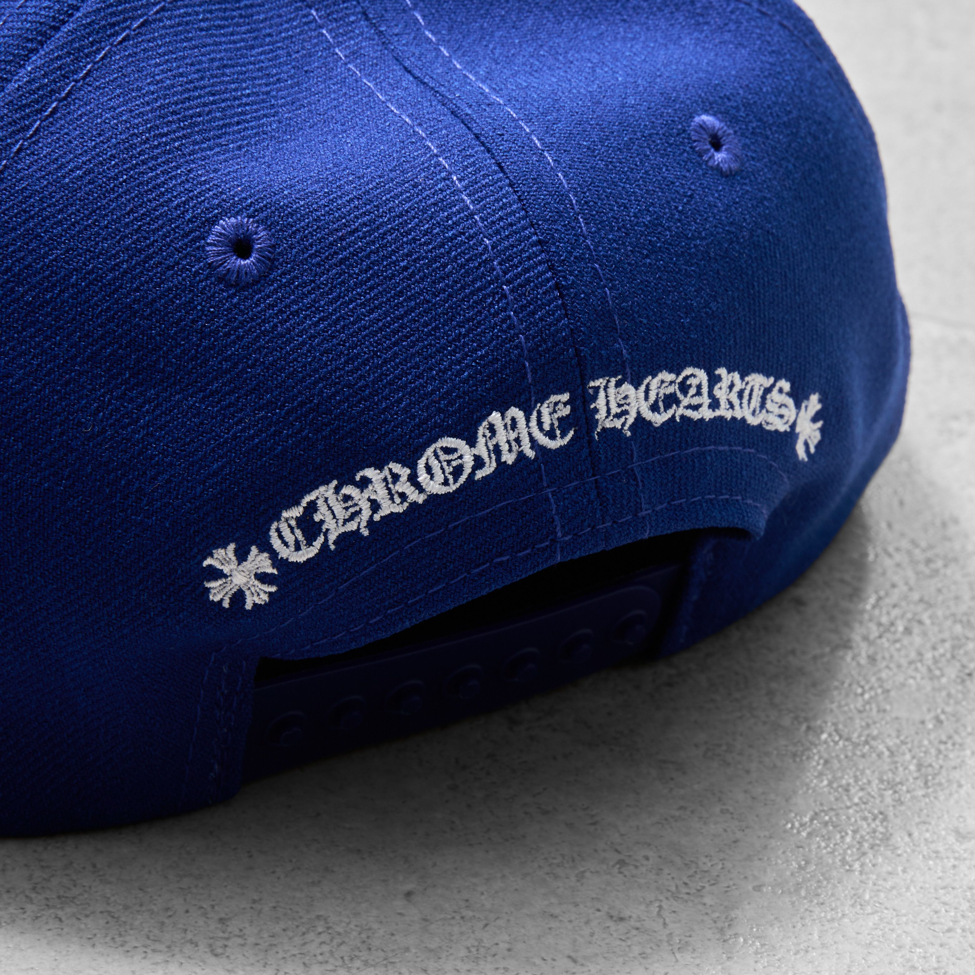 Chrome Hearts Chrome Hearts 6 Panel On Field CH White Baseball Cap Blue Size ONE SIZE - 6 Thumbnail