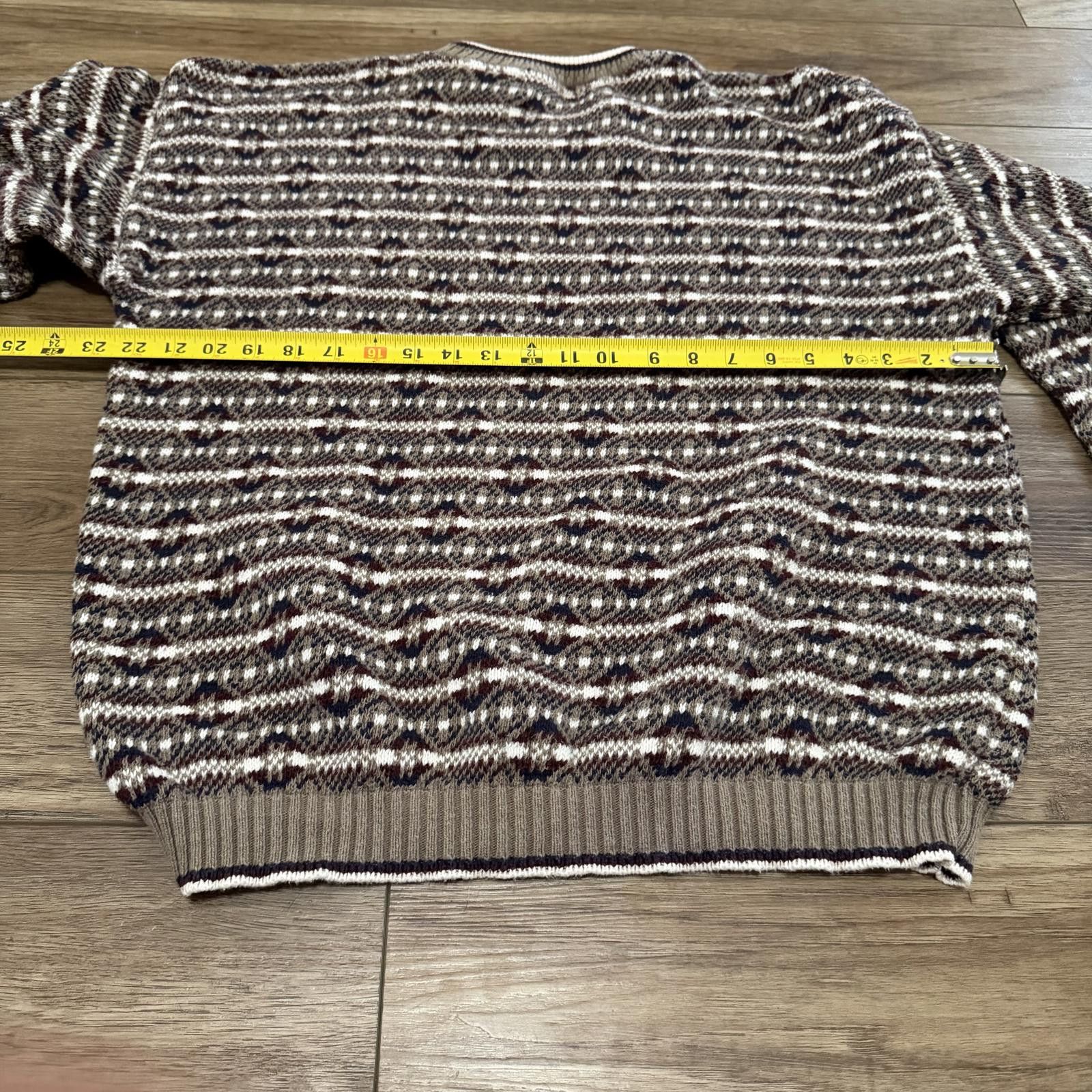 Trader Bay Vintage 90s Trader Bay Striped Knit Sweater Size US L / EU 52-54 / 3 - 6 Thumbnail