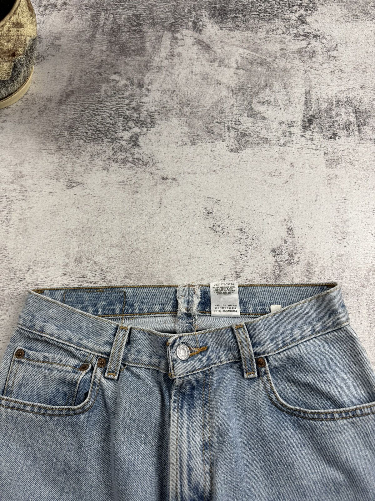 Levi's LEVIS 560 Comfort Fit W29 L30 Denim Straight USA 90s Jeans Pants Trousers Size US 30 / EU 46 - 15 Thumbnail