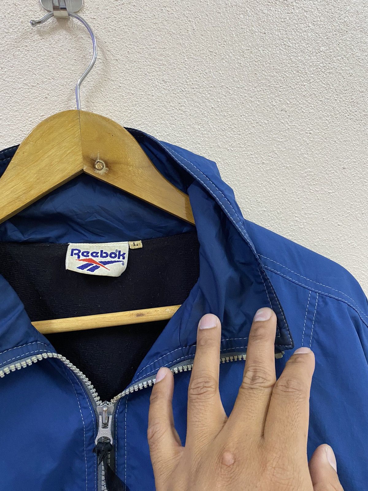 Reebok × Vintage Vtg Reebok Light Jacket Size US L / EU 52-54 / 3 - 9 Thumbnail