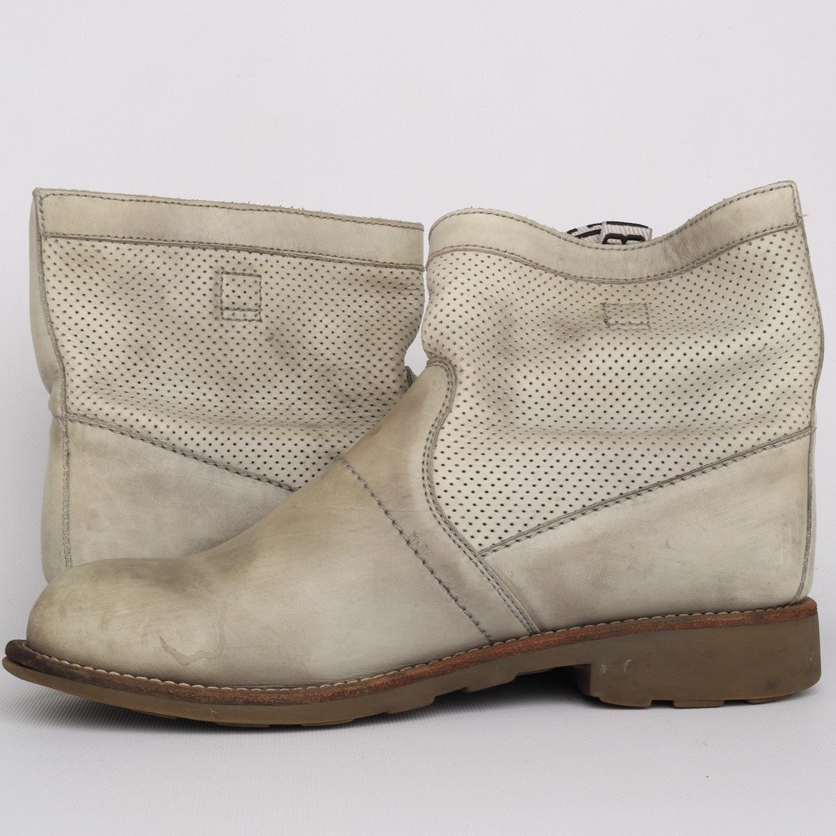 Dirk Bikkembergs Dirk Bikkembergs Vintage Ankle Boots Leather High Size US 11 / IT 41 - 12 Thumbnail