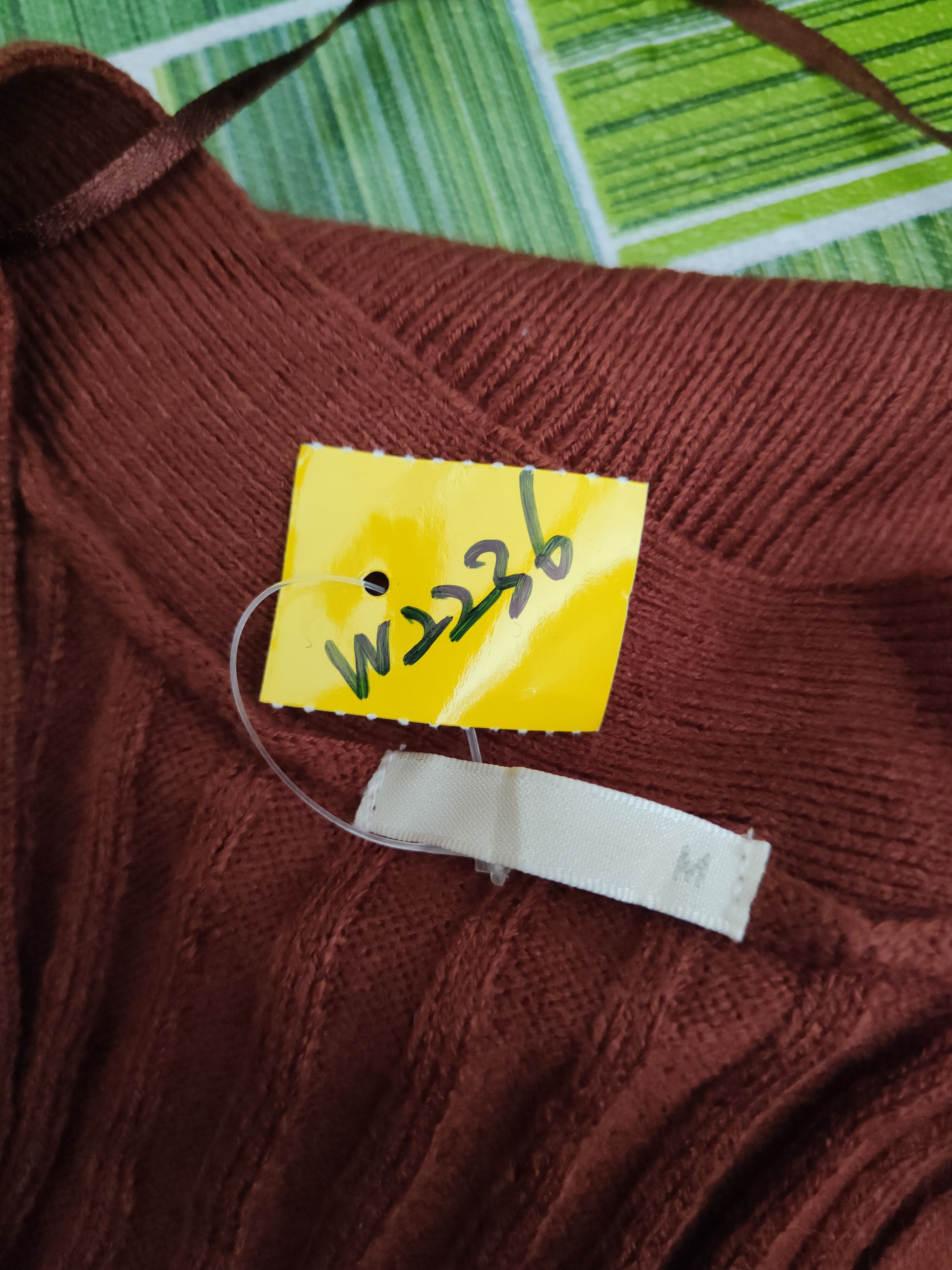 GU GU Dark Brown Knitwear Cardigan #W2236 Size M / US 6-8 / IT 42-44 - 11 Thumbnail