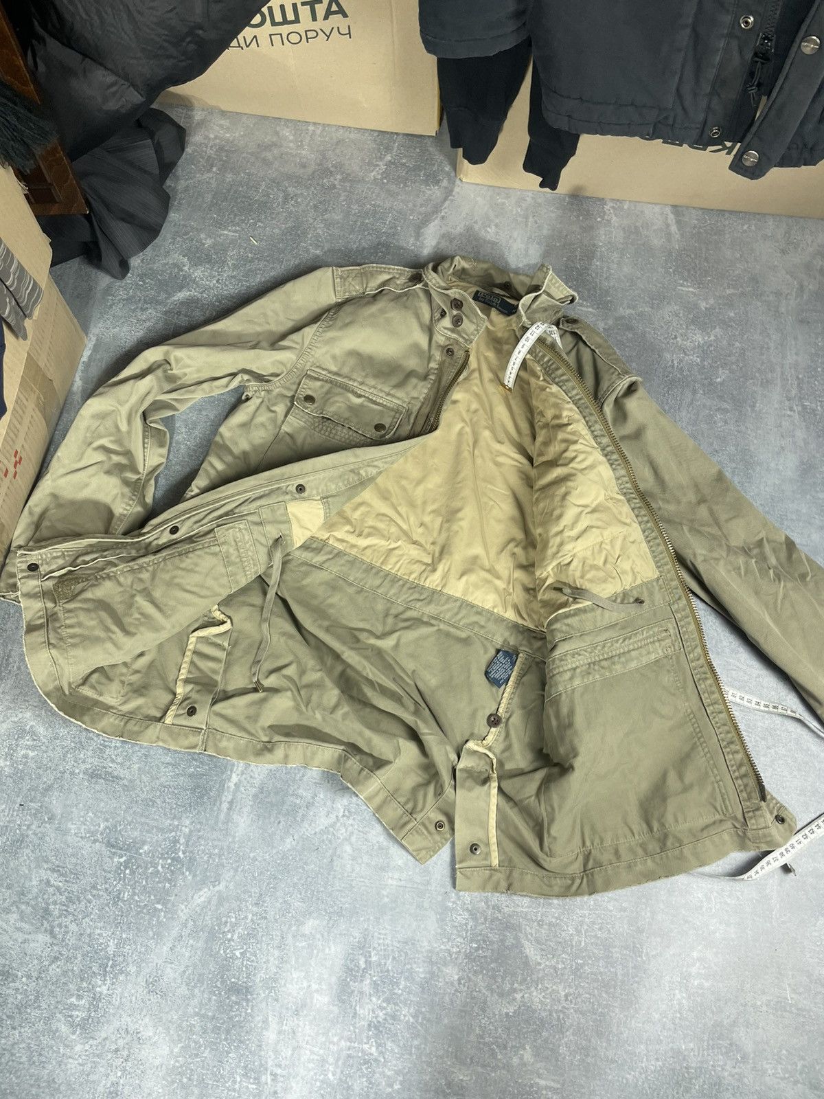 Polo Ralph Lauren Vintage military Polo Ralph Lauren cotton parka jacket Size US M / EU 48-50 / 2 - 5 Thumbnail