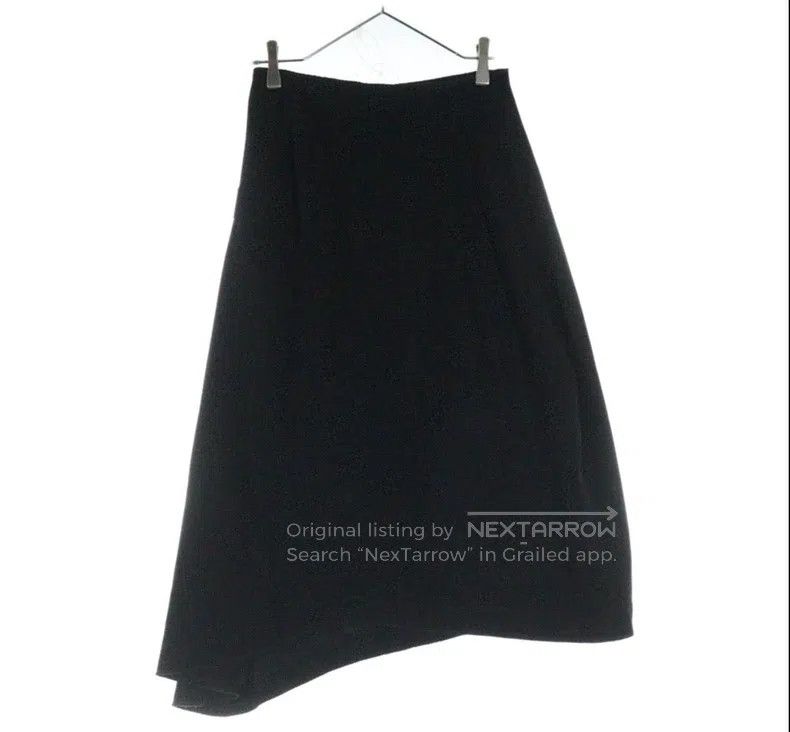 Comme des Garcons Comme Des Garcons size S Side zipper skirt, black Size 23" - 1 Thumbnail