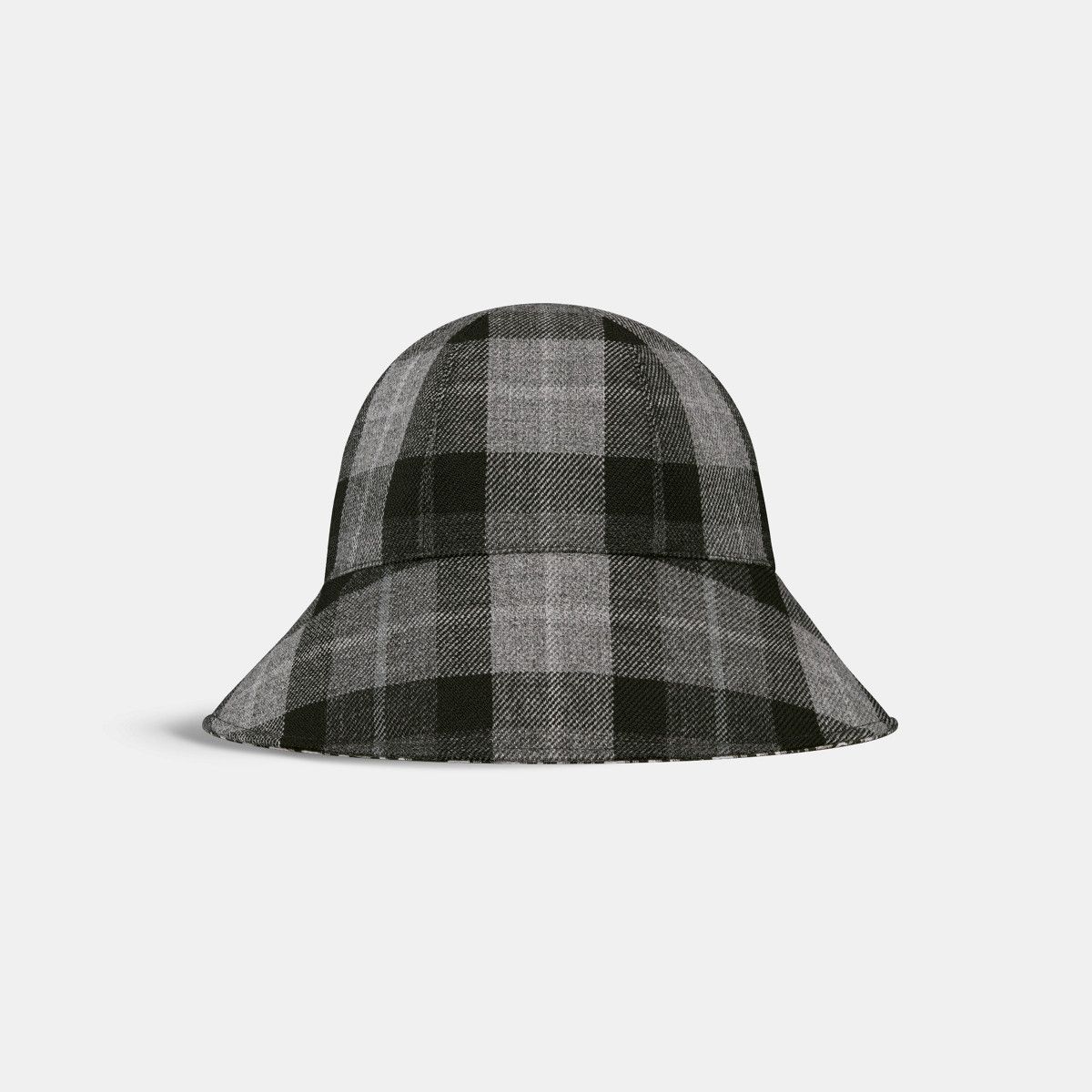 Dior o1bcso1str0226 Size:OS/Large Brim Cloche in Black/Grey Size ONE SIZE - 2 Thumbnail