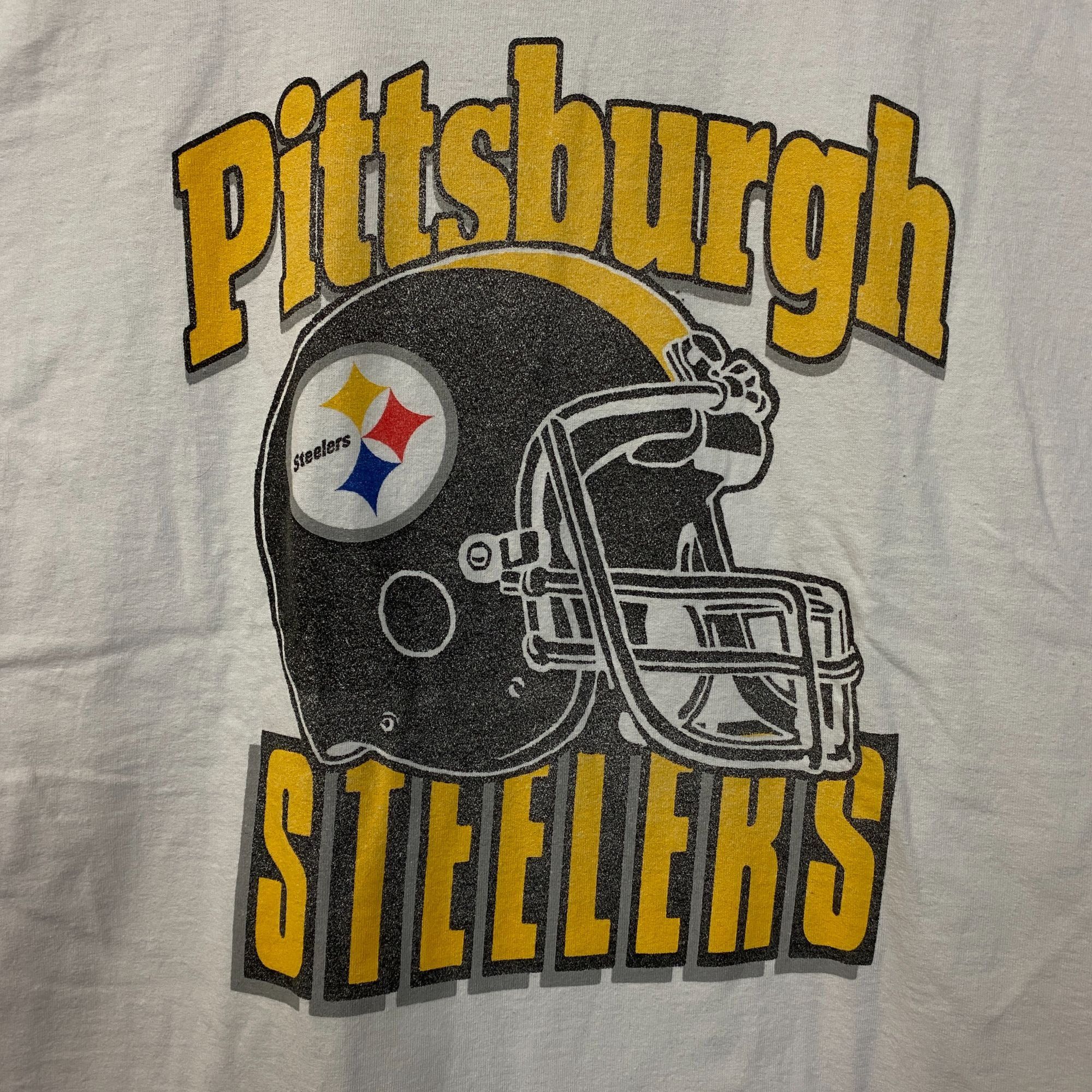 Junk Food Junk Food Pittsburgh Steelers Football Helmet Logo T-Shirt M Size US M / EU 48-50 / 2 - 2 Thumbnail