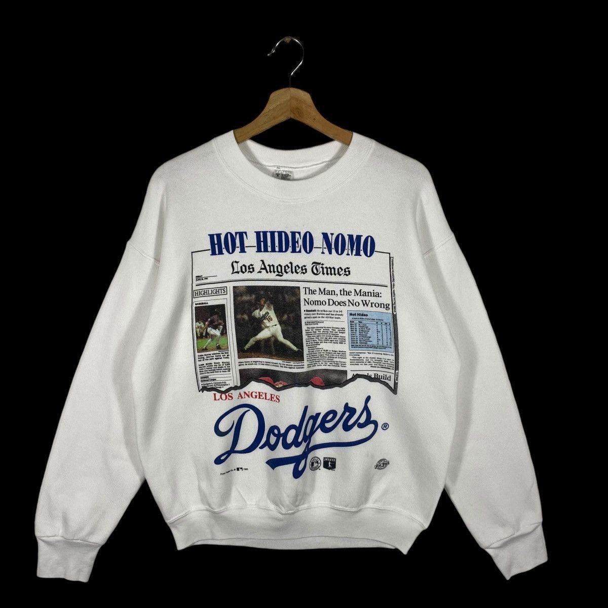 Vintage 90s Los Angeles Dodgers Hot Hideo Nomo 1995