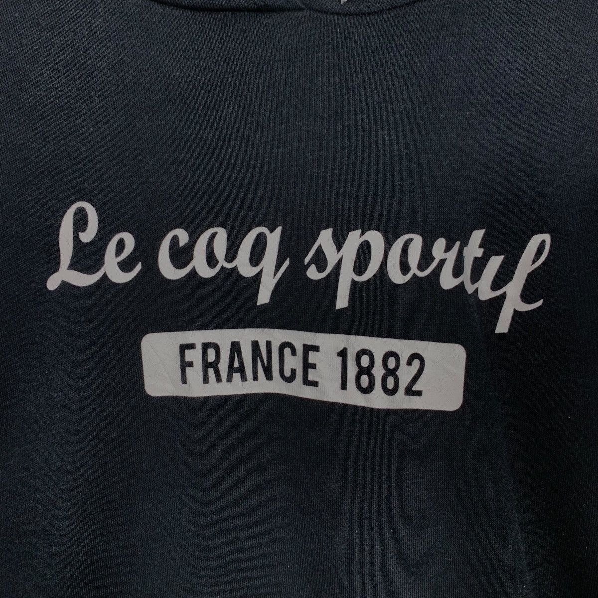 Le Coq Sportif LE COQ SPORTIF Big Logo Pullover Hoodies #1590-C71 Size L / US 10 / IT 46 - 13 Thumbnail