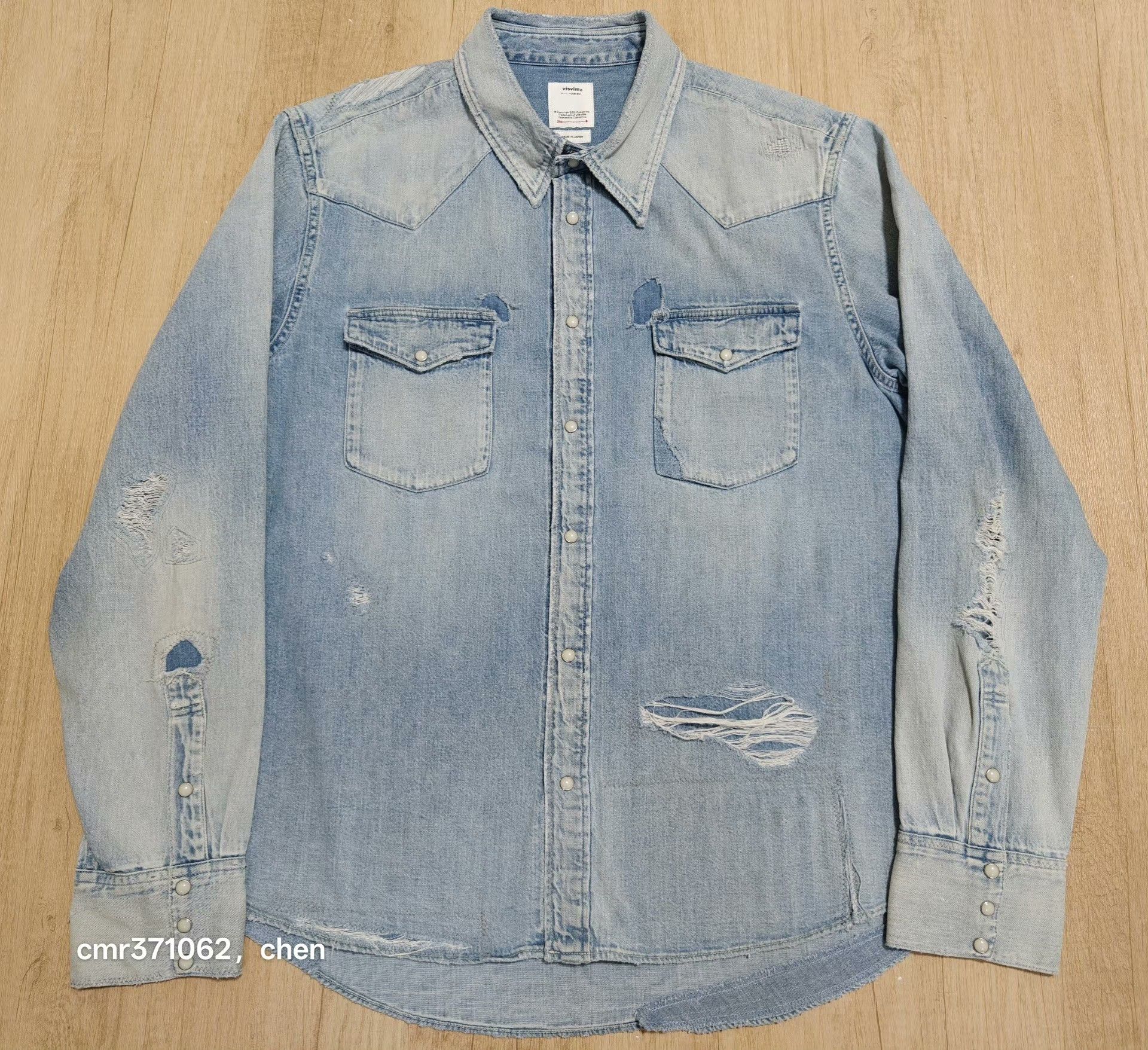 Visvim VISVIM 24SS SOCIAL SCULPTURE SHIRT Size US M / EU 48-50 / 2 - 1 Thumbnail