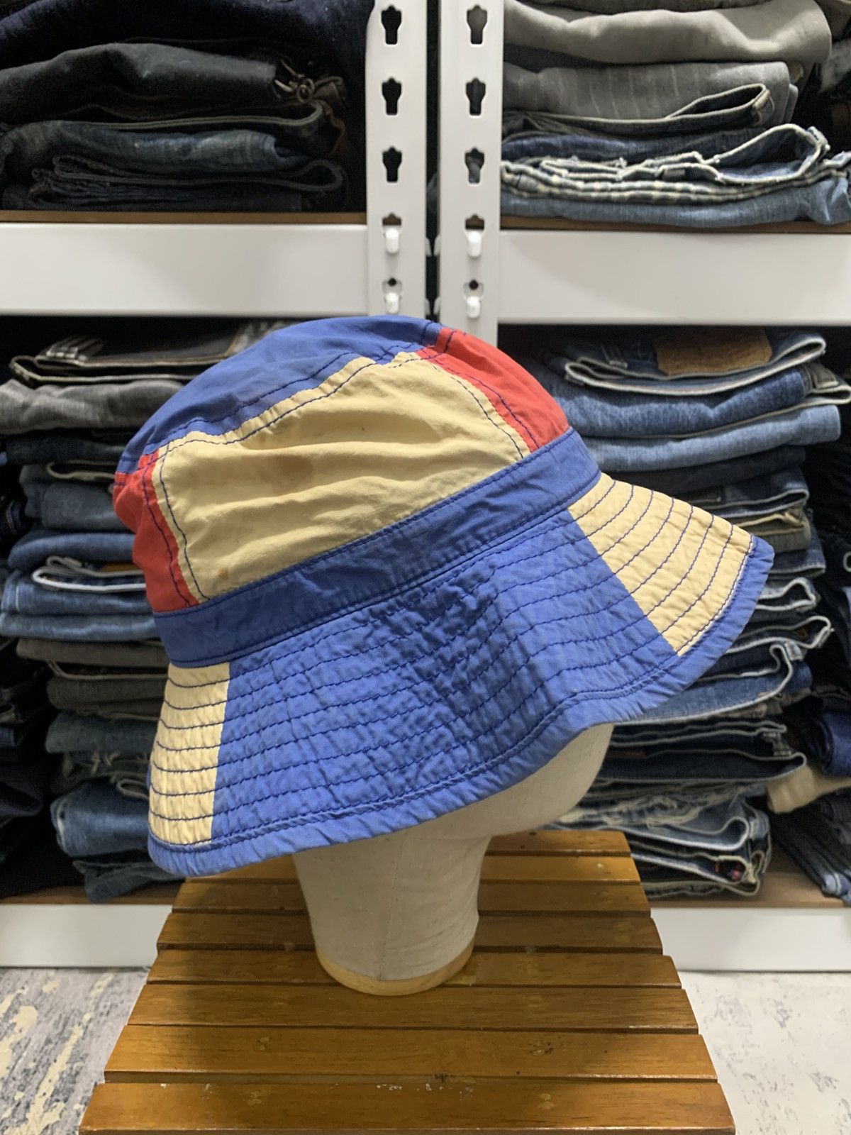 14th Addiction × Japanese Brand Japanese Brand Multicolour Patchwork Bucket Hat Size ONE SIZE - 4 Thumbnail