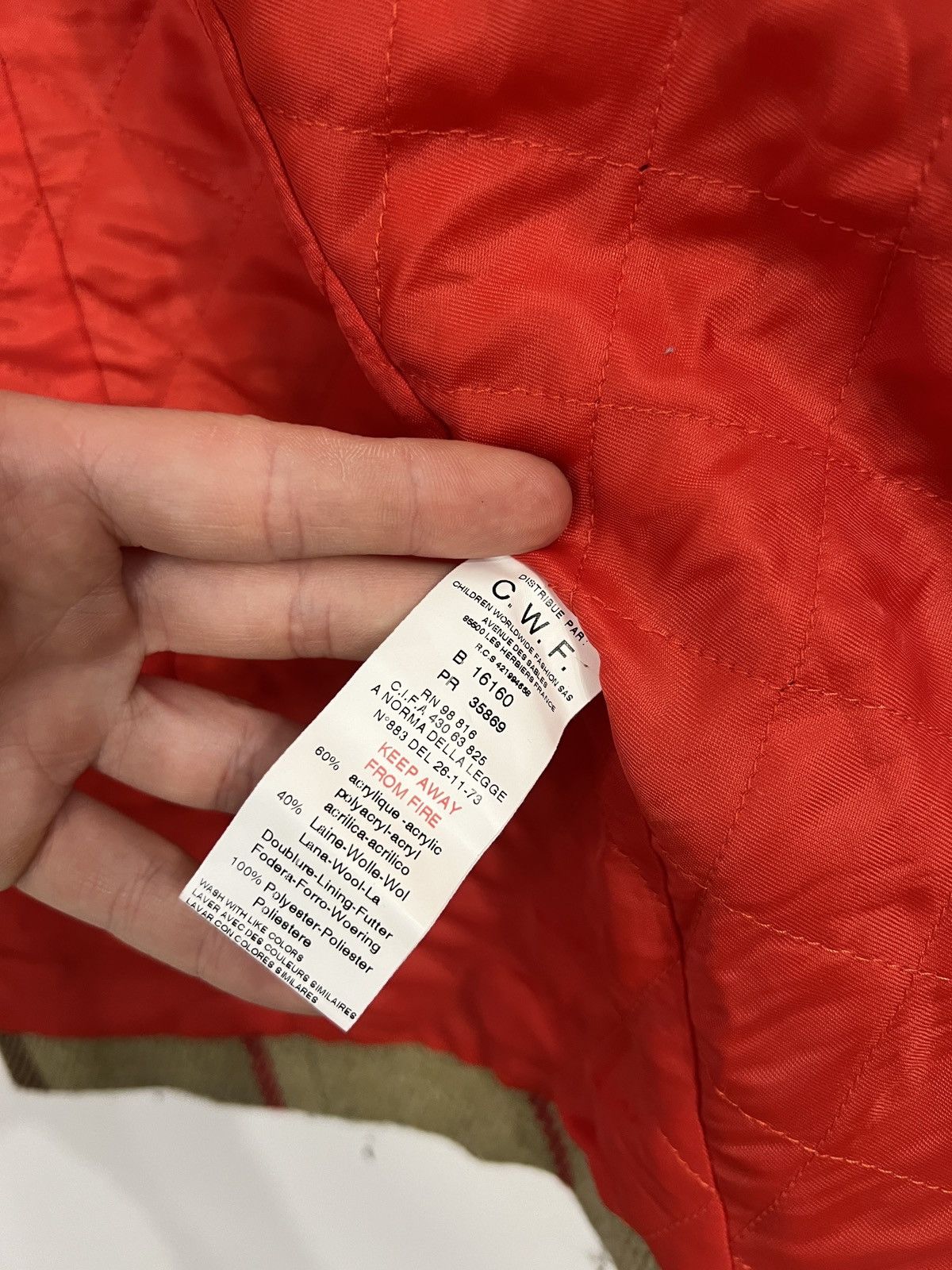 Burberry × Vintage Vtg Burberry Wool coat Size S / US 4 / IT 40 - 12 Thumbnail