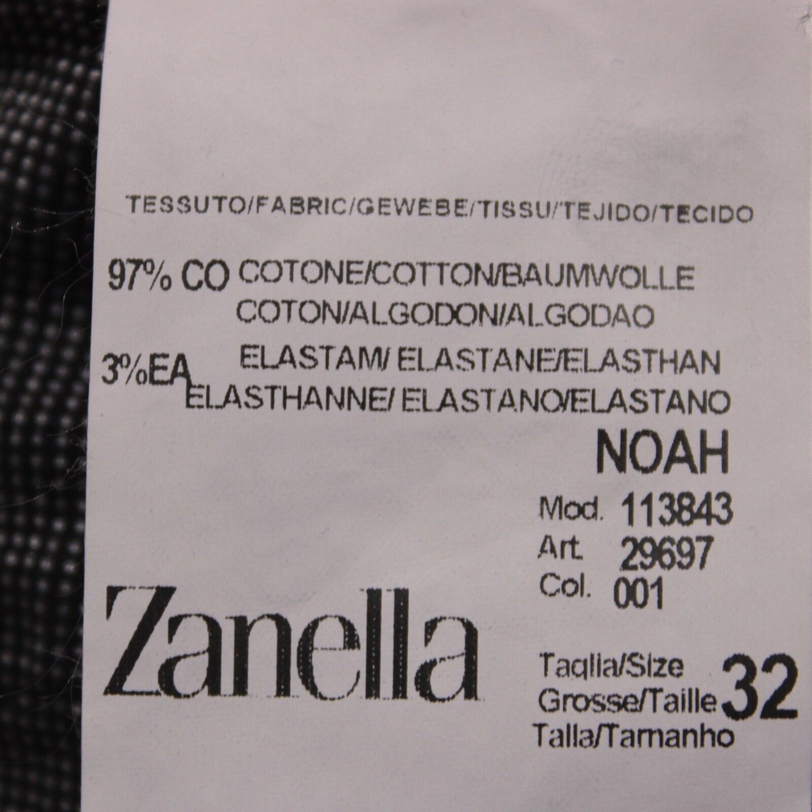 Zanella Zanella New with tags Chino Size 32 US In Black Size US 32 / EU 48 - 5 Thumbnail