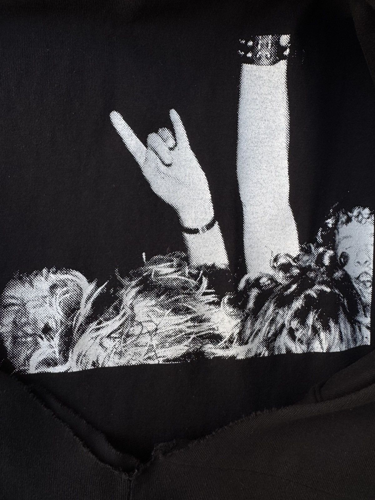 Raf Simons Raf Simons SS03 White / Black Asphalt Oversized Tank Top Size US S / EU 44-46 / 1 - 4 Thumbnail