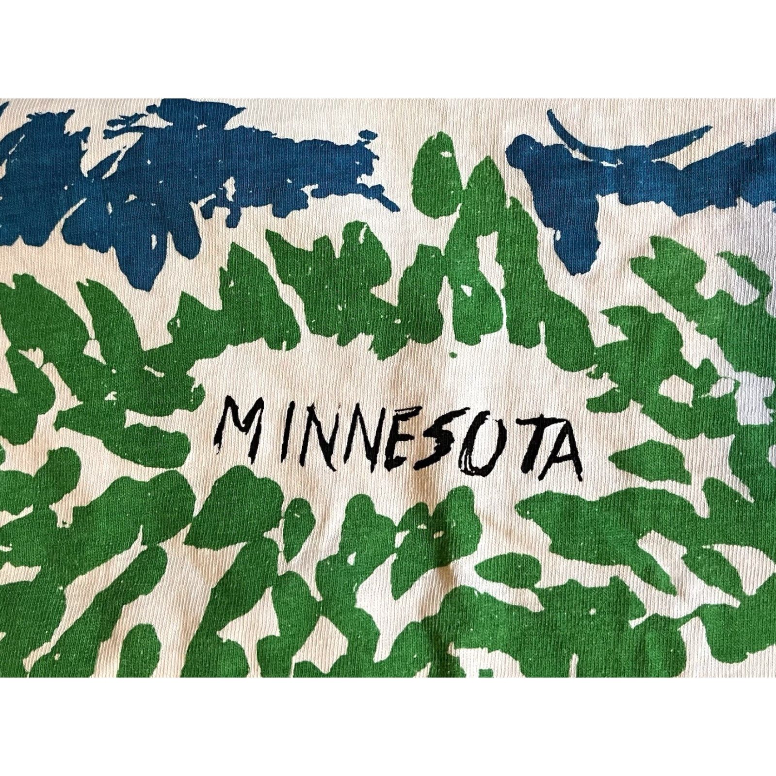 Vintage VINTAGE Minnesota Forrest All Over Print Shirt Men’s XL Single Stitch 80s Size US XL / EU 56 / 4 - 4 Thumbnail