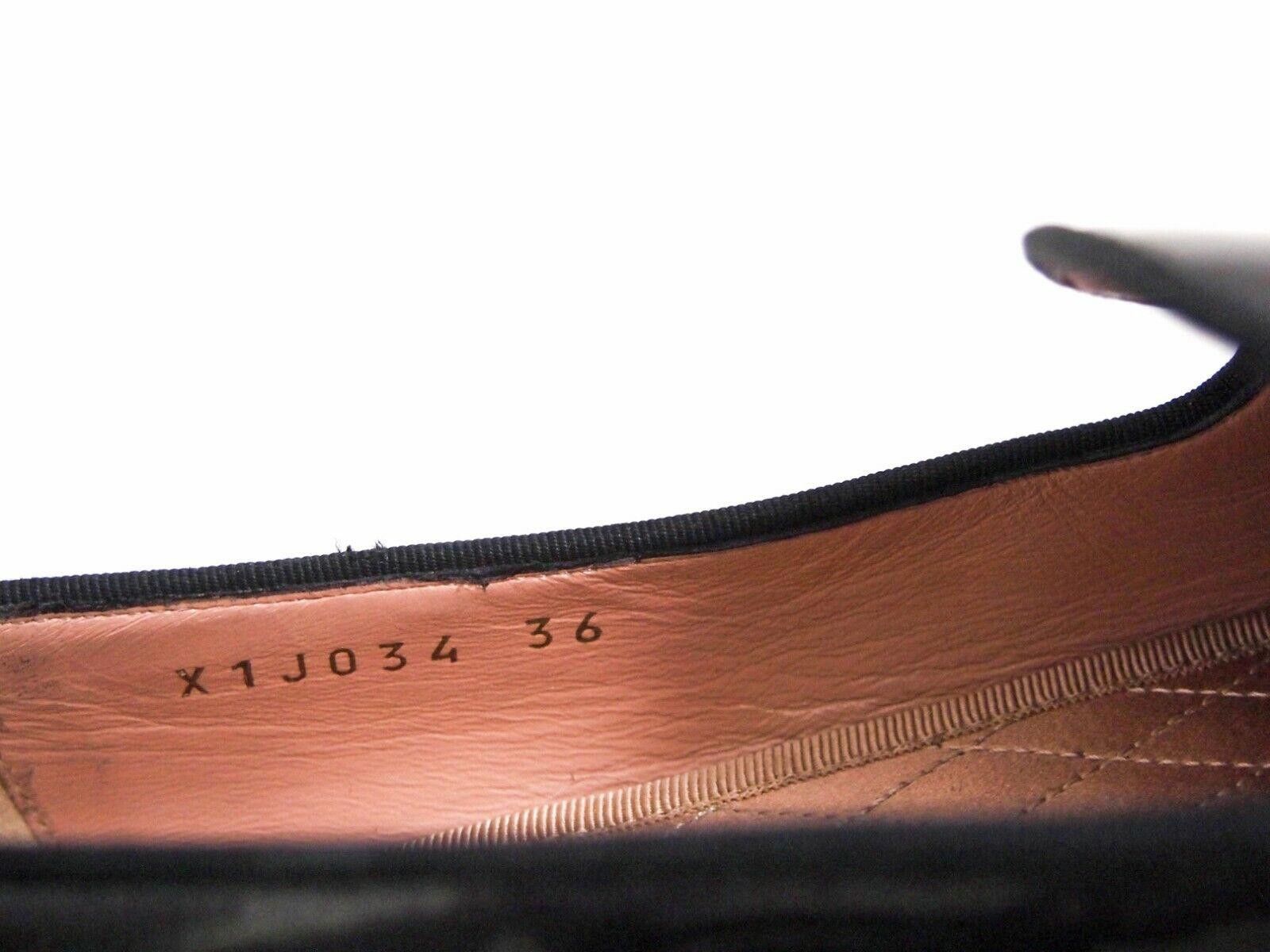 Giorgio Armani Giorgio Armani Loafers Metallic Gray Pat Leather EU 36 US 6 Size US 6 / IT 36 - 6 Thumbnail