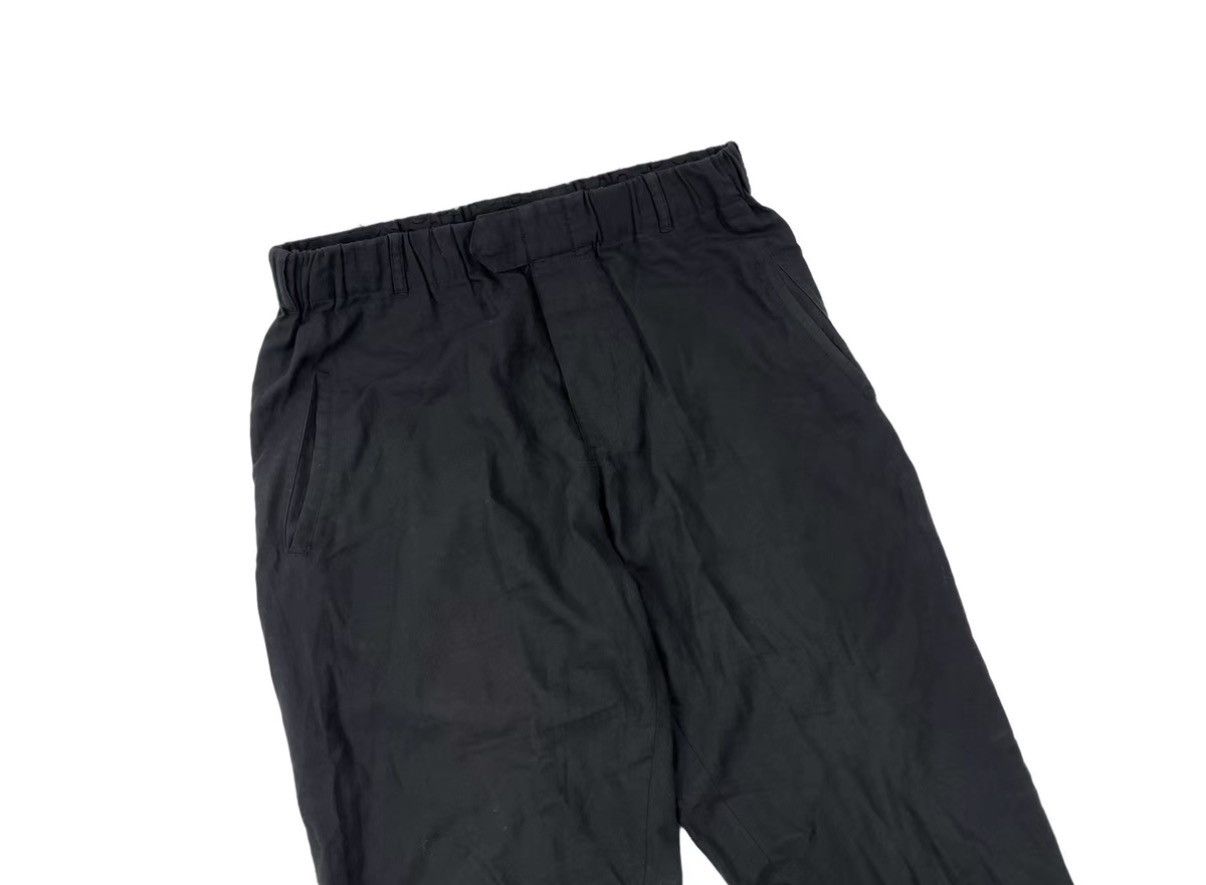 Ann Demeulemeester Ann Demeulemeester Black Straight-Leg Trousers J31 Size US 32 / EU 48 - 3 Thumbnail