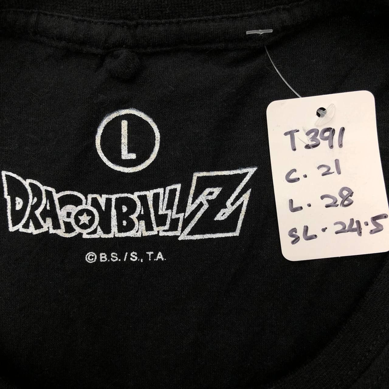 Anime T391 90s DRAGON BALL Z ANIME TEE Size US L / EU 52-54 / 3 - 5 Thumbnail