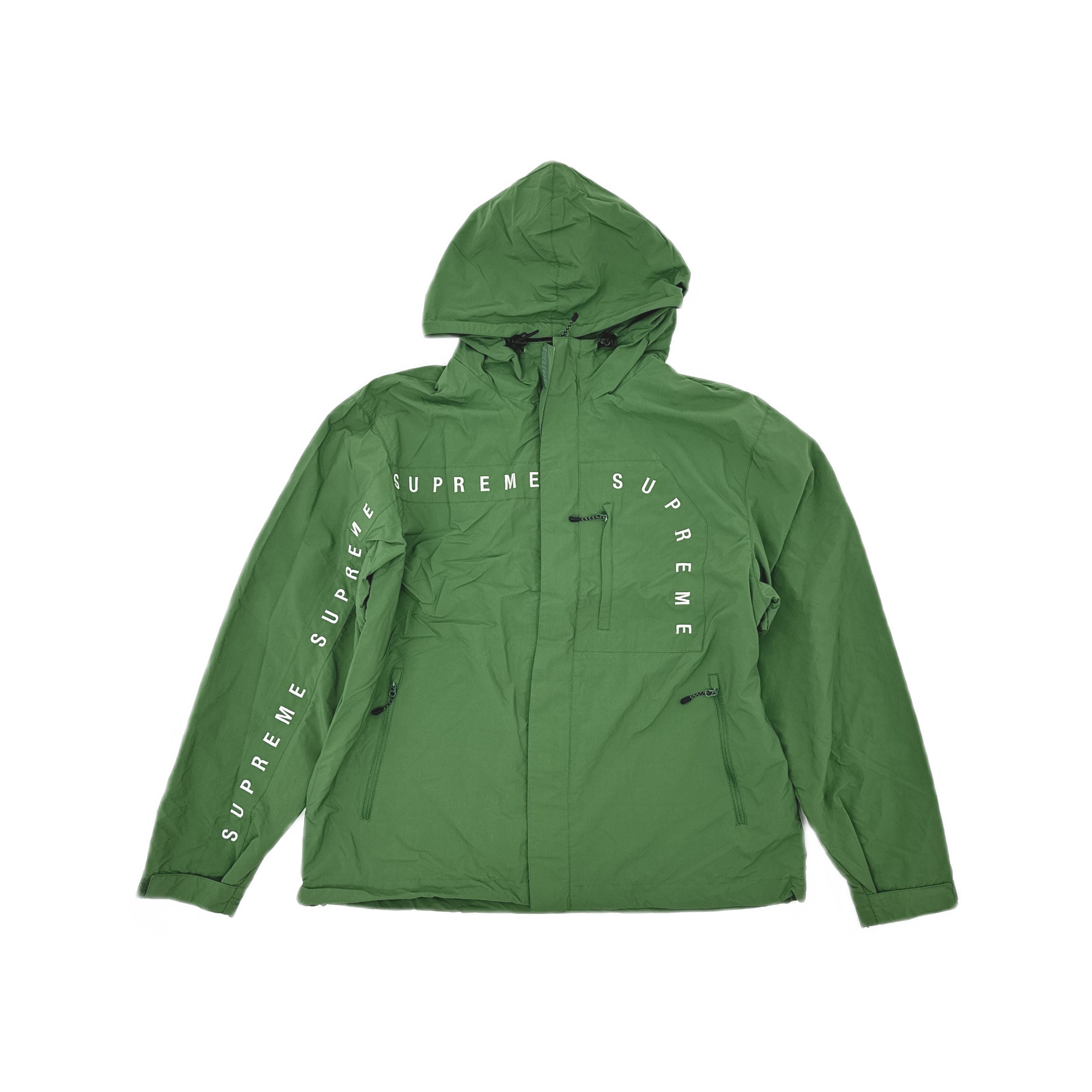 Supreme Supreme Curve Logos Ripstop Jacket Size M Size US M / EU 48-50 / 2 - 1 Thumbnail