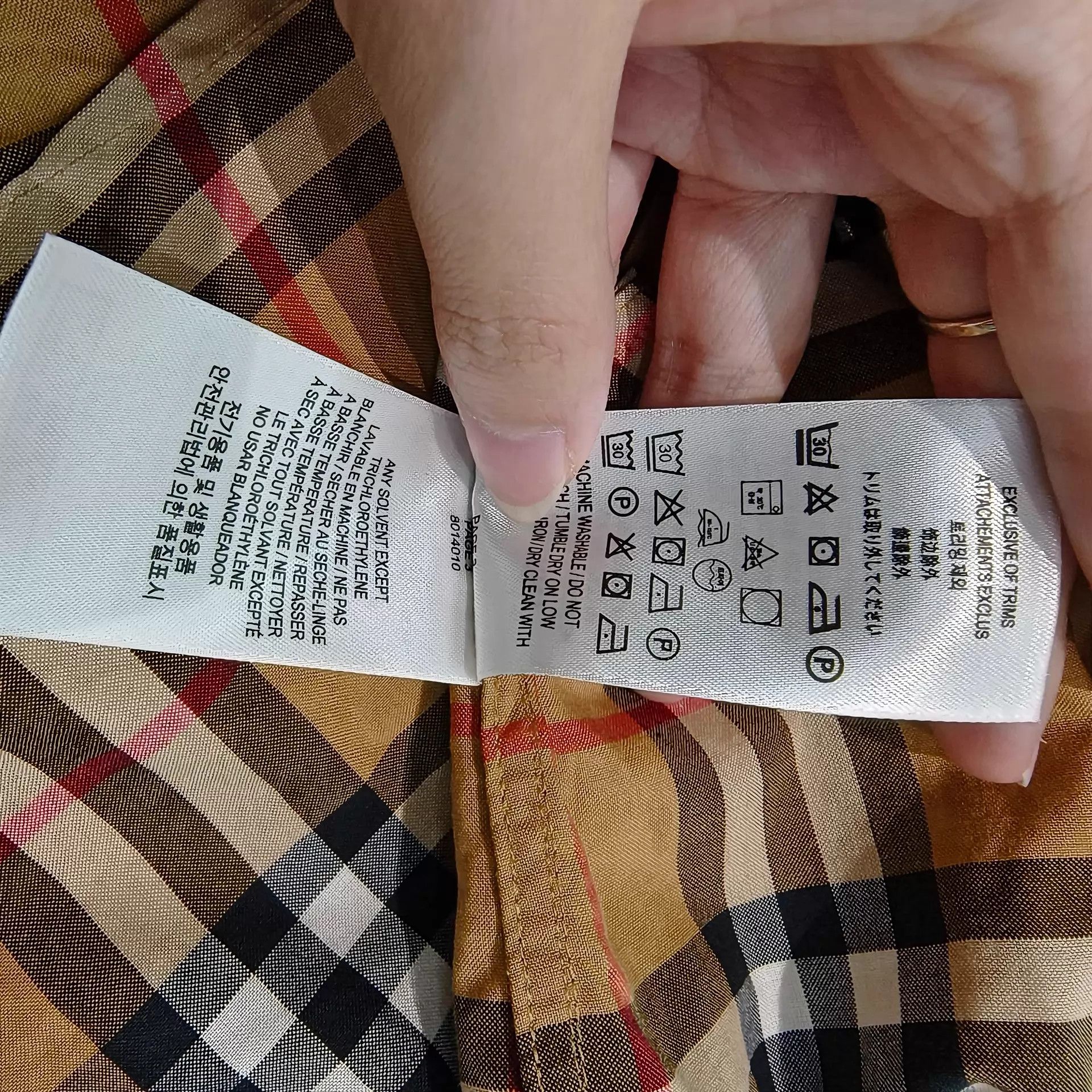 Burberry Burberry Classic Check LS Shirt UK8 99New Size S / US 4 / IT 40 - 6 Thumbnail