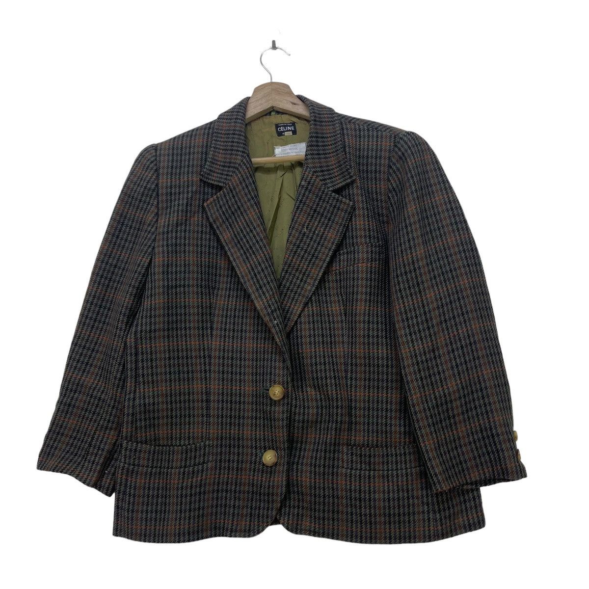 Celine 🔥Vintage Celine Jacket Made in Italy Size M / US 6-8 / IT 42-44 - 2 Thumbnail