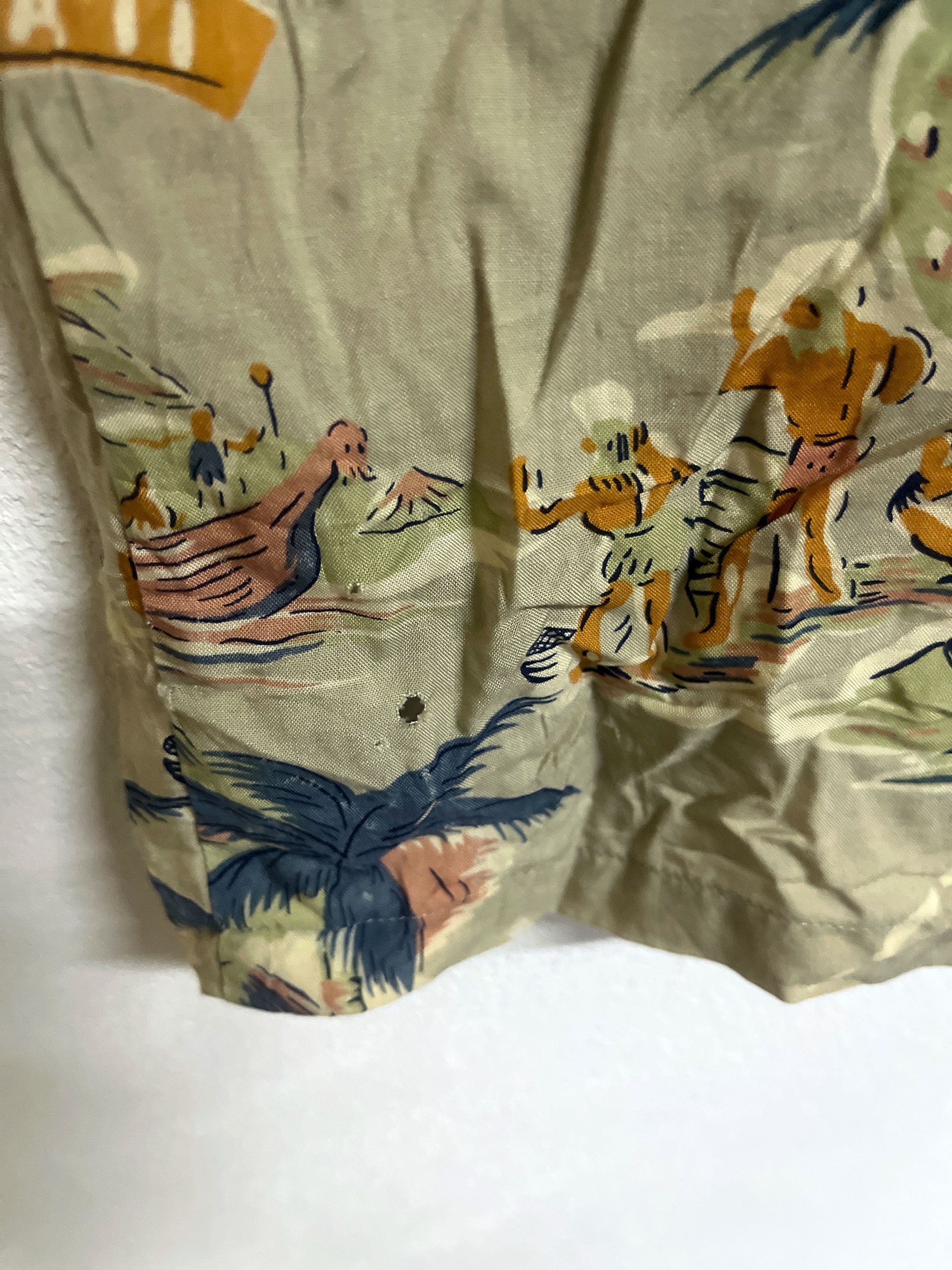 INDIVIDUALIST University Shop Hawaii Hawaiian Aloha Short Sleeve Size US L / EU 52-54 / 3 - 4 Thumbnail