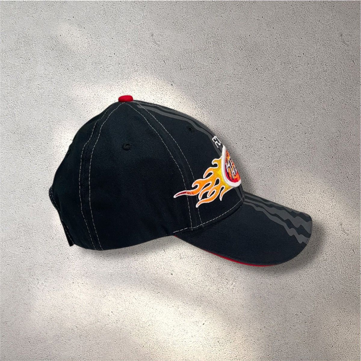 Chase Authentics VTG Foose Hot Hues Chase Authentics NASCAR Racing Hat Flames Size ONE SIZE - 3 Thumbnail