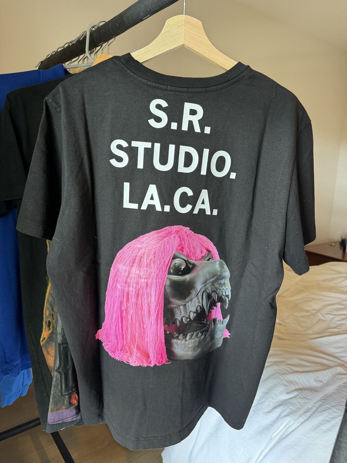 Sterling Ruby SR STUDIO ED.50 Pink Haired Black Skull | Grailed