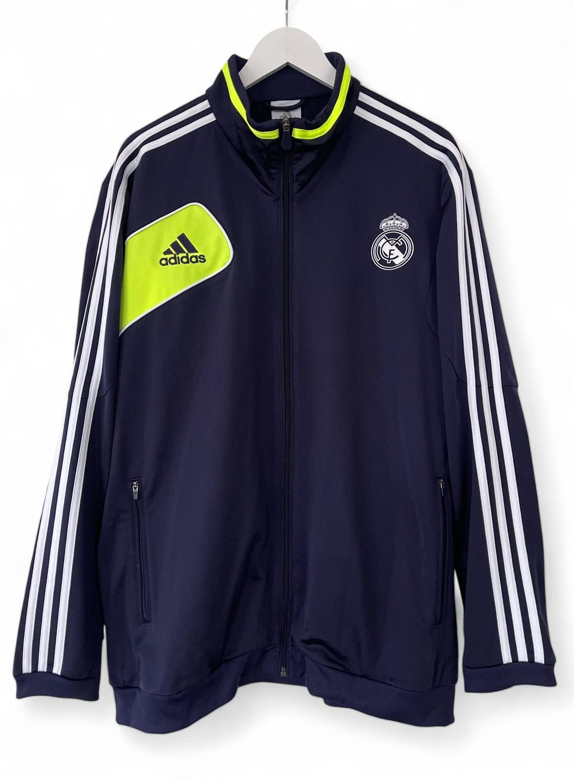 Adidas × Vintage Real Madrid Spain Adidas Jacket Top Men's Size XL Size US XL / EU 56 / 4 - 1 Thumbnail