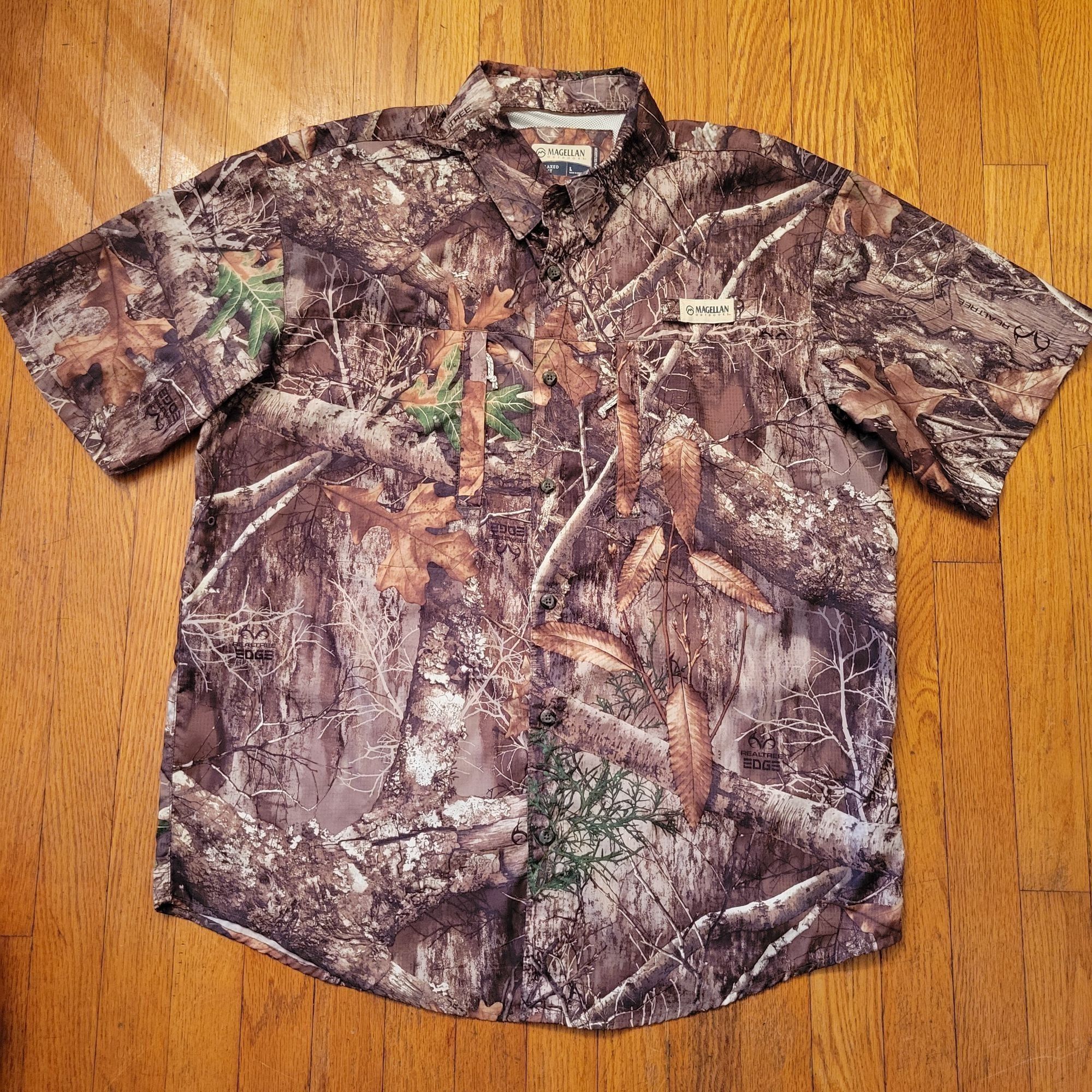 Other Magellan Outdoors Realtree Camouflage Shirt L Moisture Wicki Size US L / EU 52-54 / 3 - 1 Thumbnail