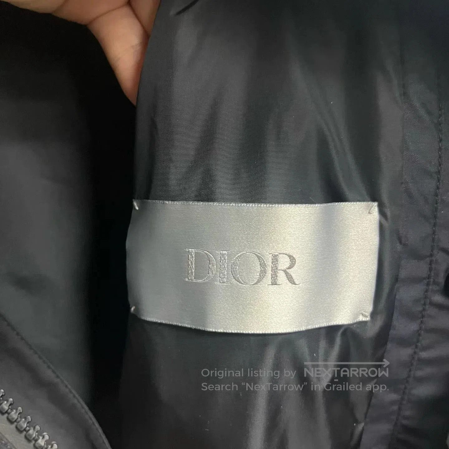 Dior dior zip-up long-sleeve jacket coat. Size US L / EU 52-54 / 3 - 2 Thumbnail