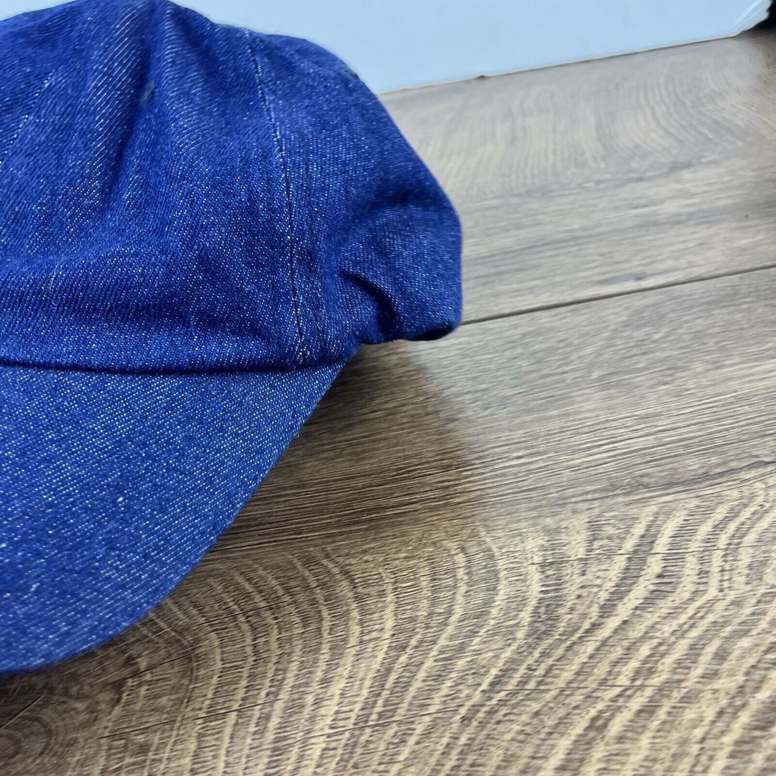 Other Blue Jean Hat Blue Cap Adjustable Blue Adult Size Hat Size ONE SIZE - 7 Thumbnail