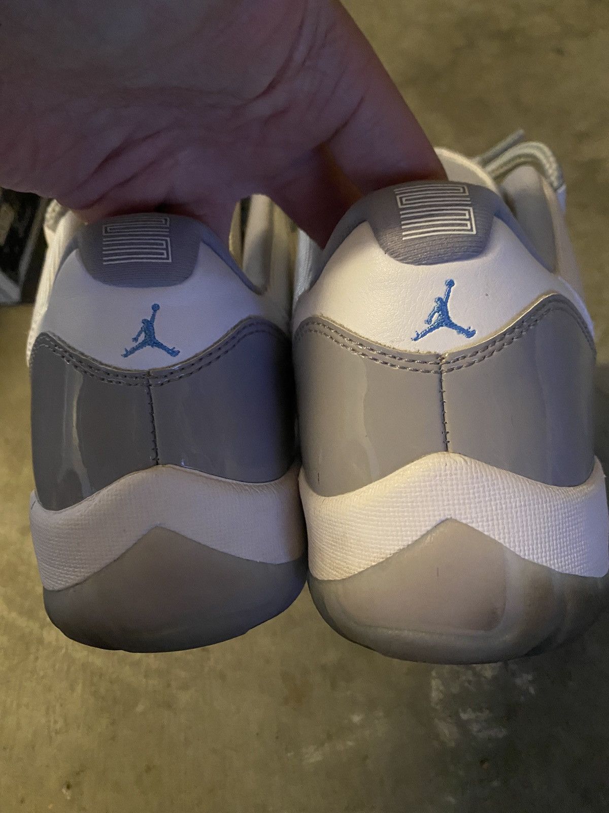 Jordan Brand Jordan 11 Low Cement Grey Size US 12 / EU 45 - 8 Thumbnail