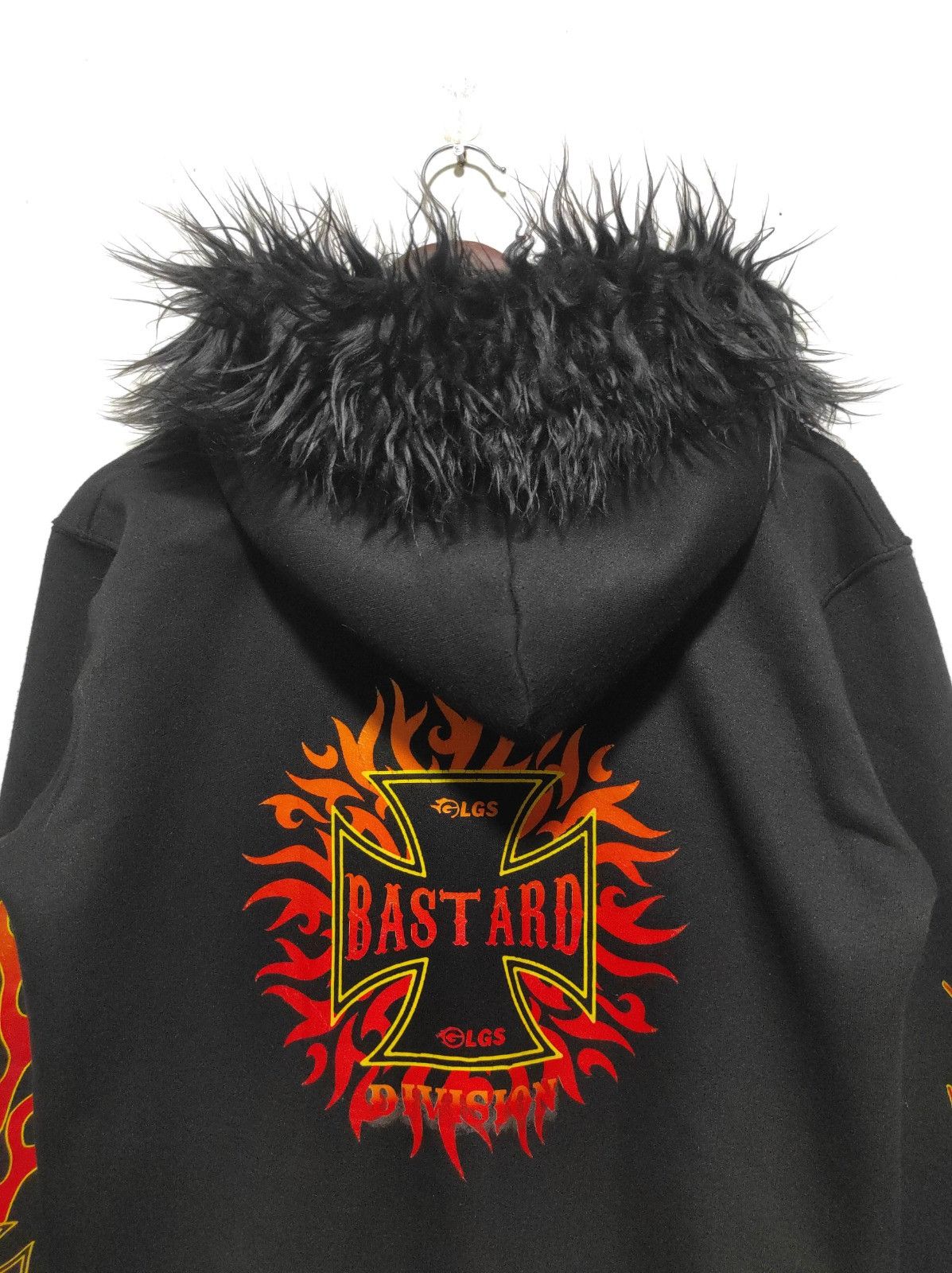 Japanese Brand Gold System fire zip fur hoodie ifsix LGB style Size US L / EU 52-54 / 3 - 14 Thumbnail