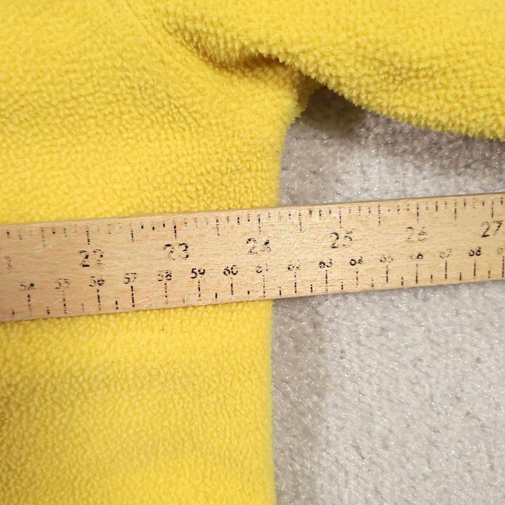 Polo Ralph Lauren VINTAGE Polo Jeans Oversized Yellow Pullover Hoodie Shirt Mens M 90s Y2K Size US M / EU 48-50 / 2 - 4 Thumbnail