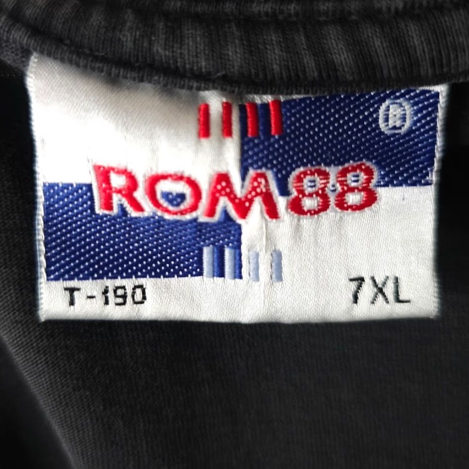 Vintage Rom88 Zundapp KS 750 T Shirt Mens 4XL Black Beiwagen Motorcycle With Sidecar T-Shirt Mens Regular Short Sleeve Crew Neck Vintage Biker Theme Size US XXL / EU 58 / 5 - 5 Thumbnail