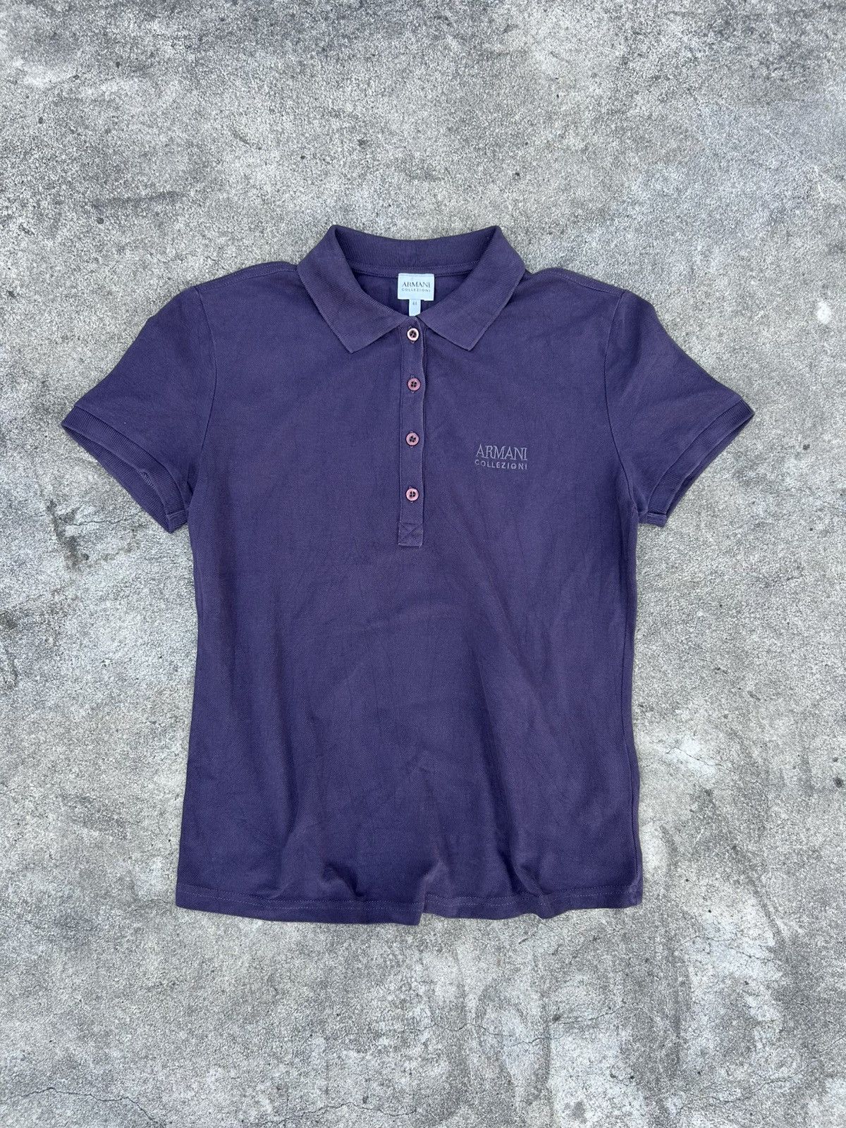 Armani Collezioni Armani Collezioni Polo Shirt Size US S / EU 44-46 / 1 - 1 Thumbnail