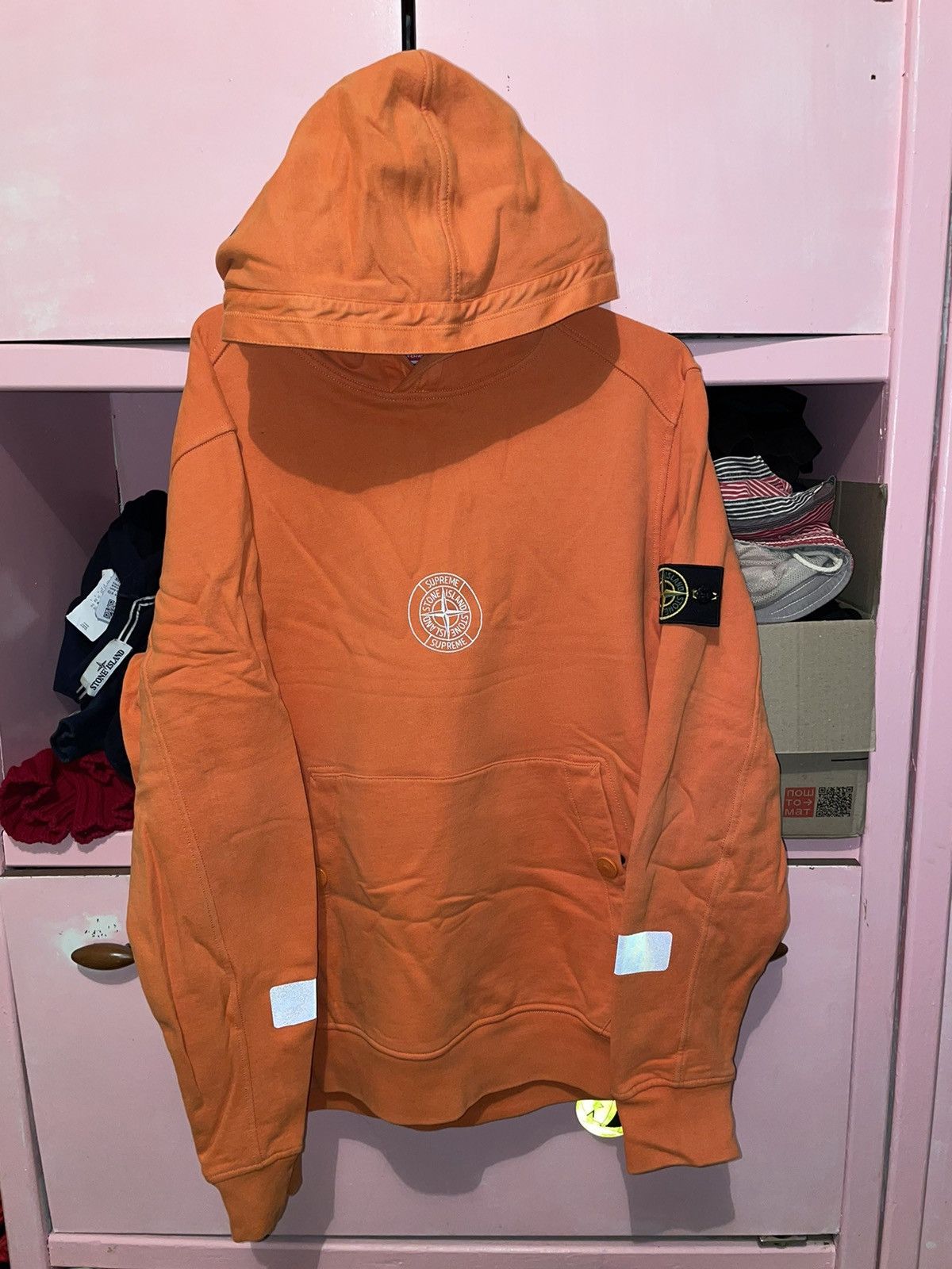 Supreme Stone island supreme hoodie Grailed