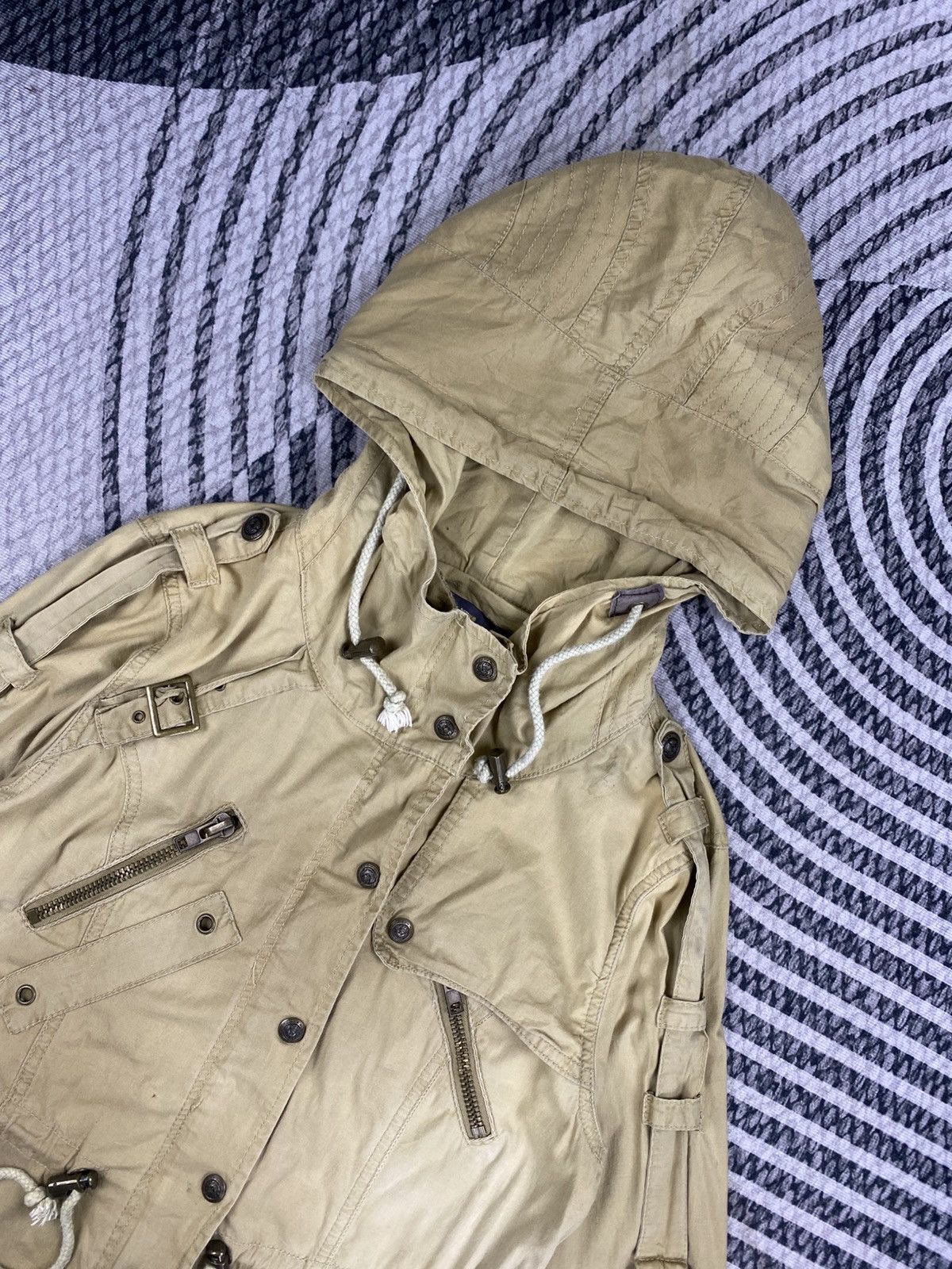 Le Grande Bleu (L.G.B.) Heaven & Earth Multipocket Bondage Parka Jacket Size US S / EU 44-46 / 1 - 7 Thumbnail