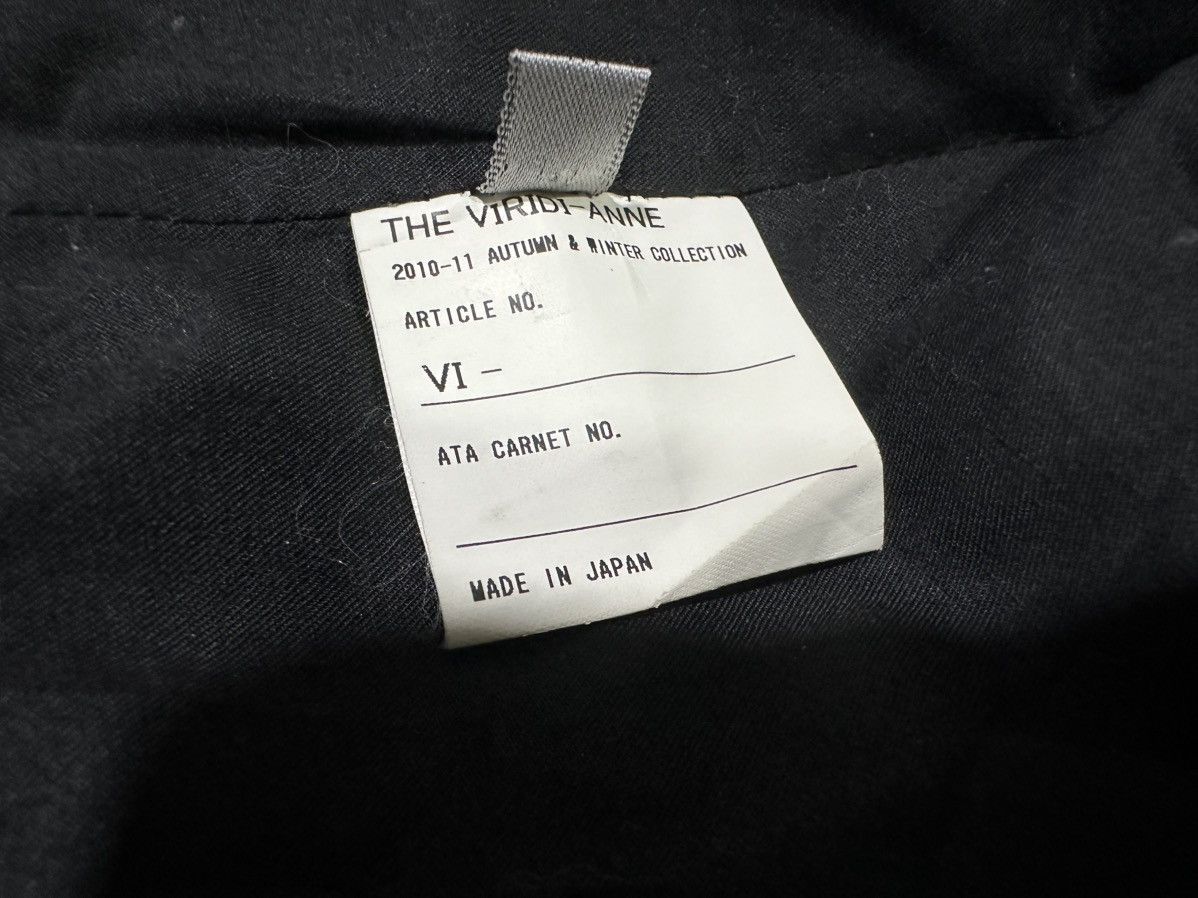 The Viridi-anne 🔥Sample Aw10 The Viridi-Anne Asymmetric Down Vest Tape Seam Size US M / EU 48-50 / 2 - 13 Thumbnail