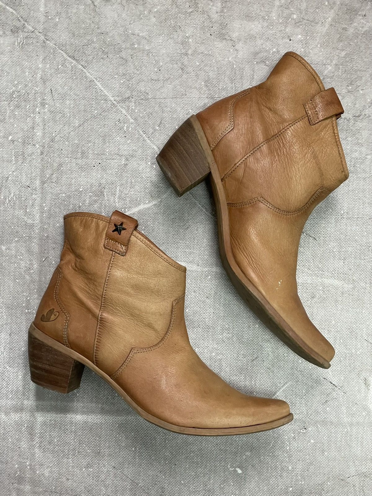 Western Rise Rare leather western boots guidi style 90s texas archive Size US 8 / EU 41 - 6 Thumbnail