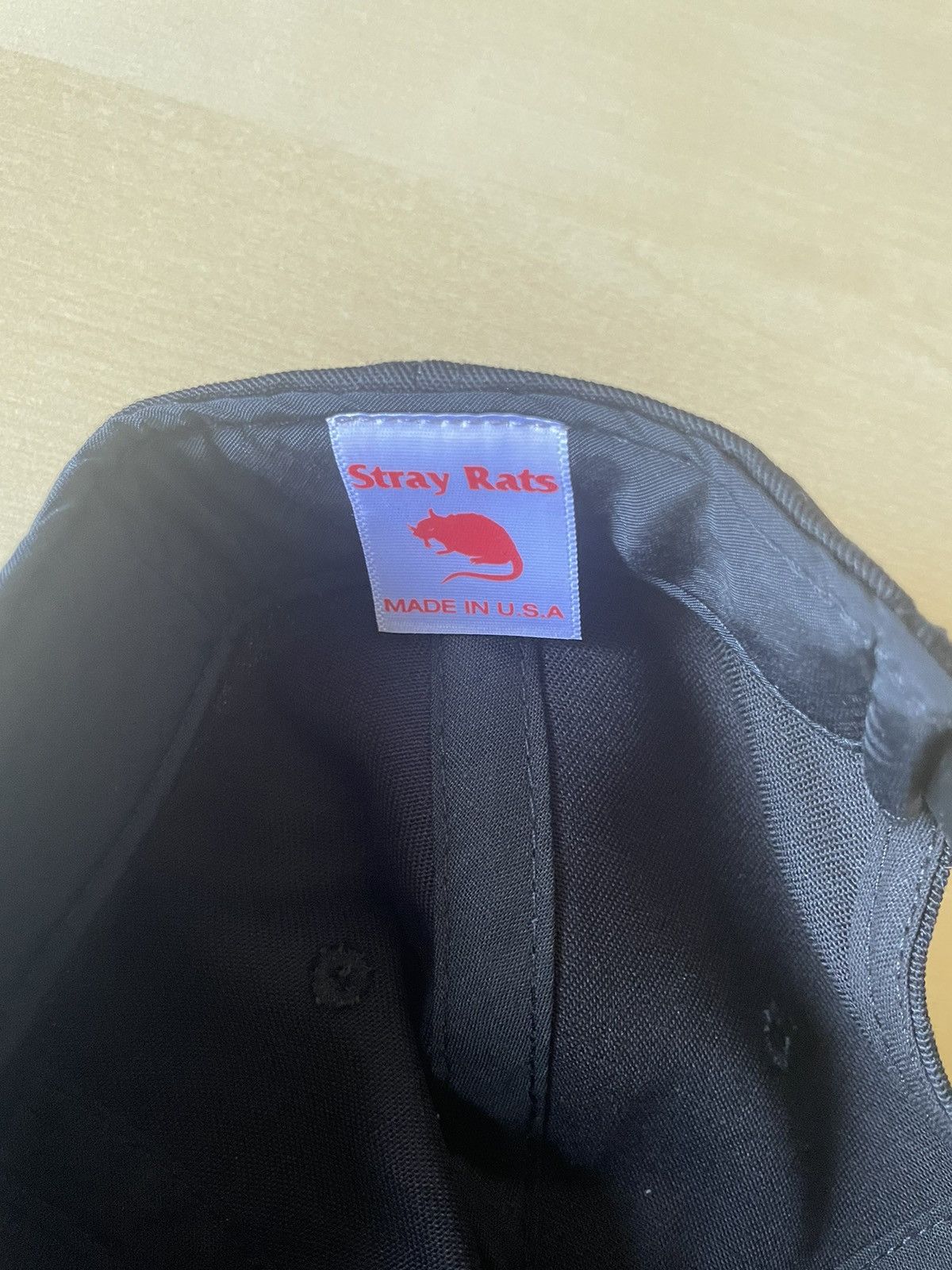 Stray Rats × Vintage Stray Rats Black Arch SnapBack Size ONE SIZE - 3 Thumbnail