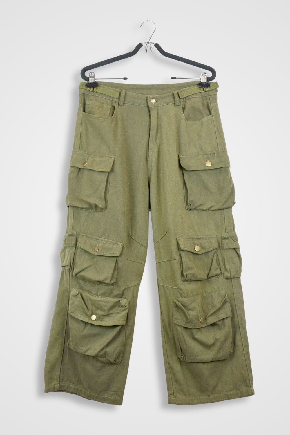 Other Military Wide Leg Cargo Pants Khaki - Size 36 Size US 36 / EU 52 - 1 Thumbnail