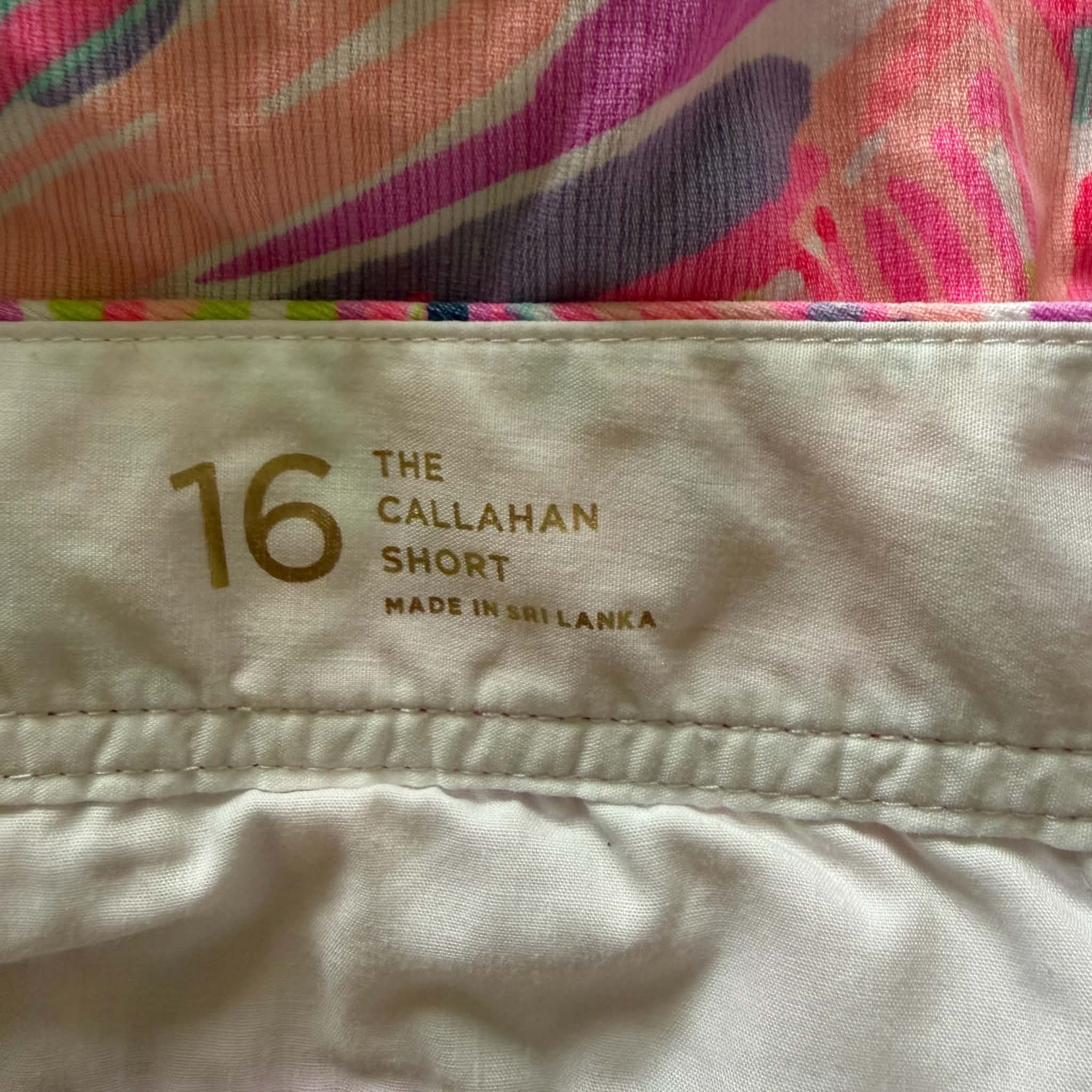 Lilly Pulitzer Lilly Pulitzer Callahan Shorts Pink Floral Cotton Preppy Size 38" / US 16 / IT 52 - 4 Thumbnail