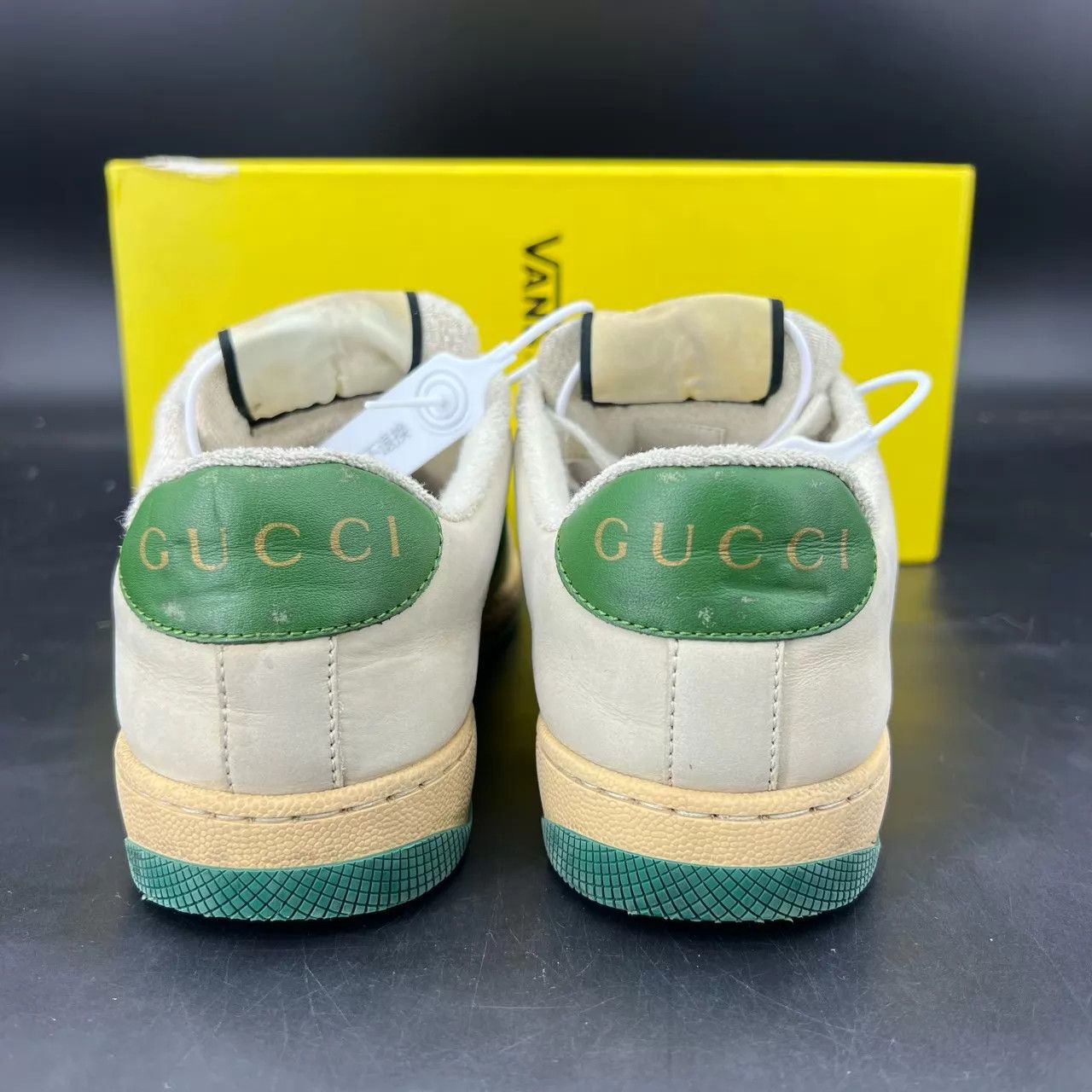 Gucci Gucci Green Distressed Sneaker 36, Boxed, Like New Size US 5.5 / IT 35.5 - 6 Thumbnail