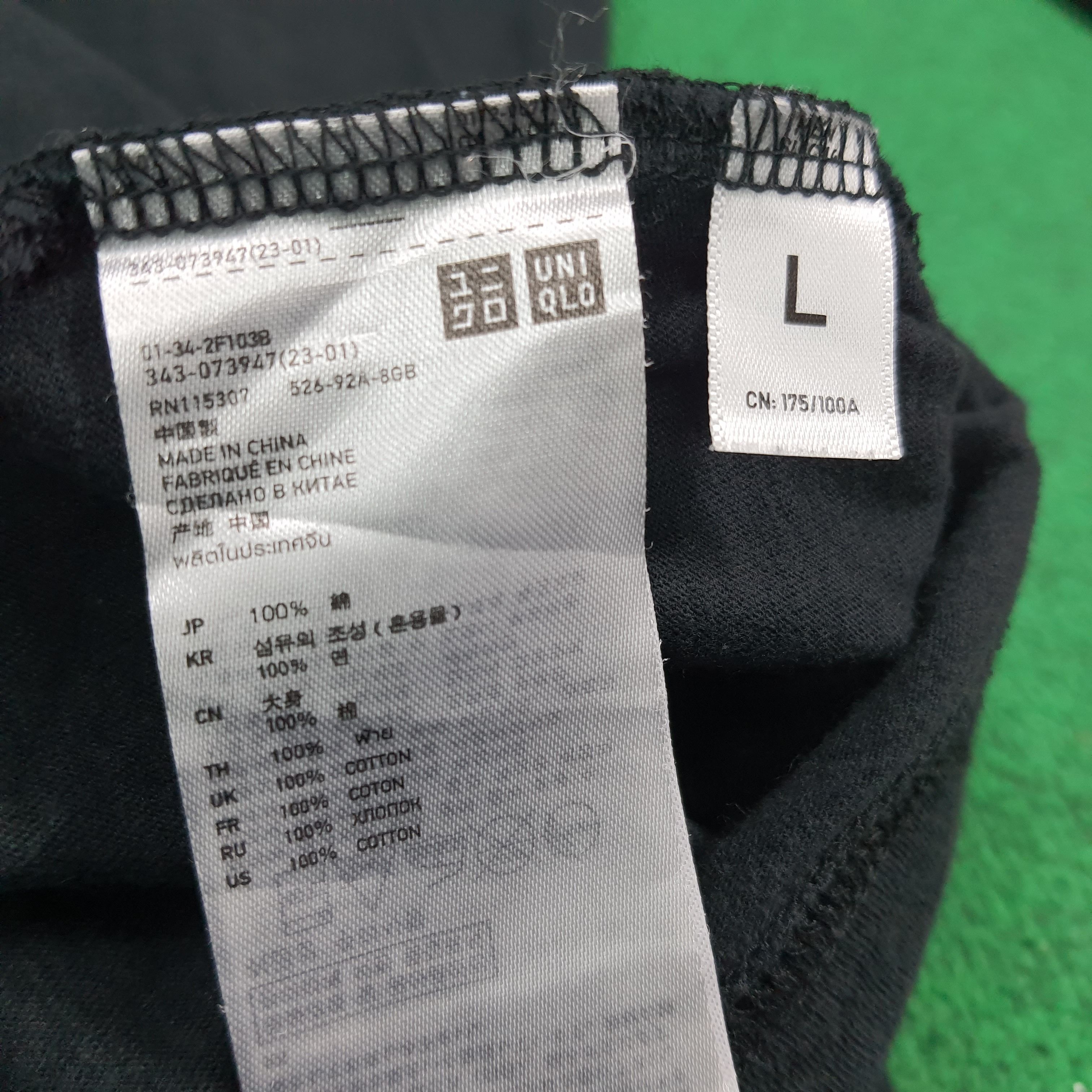 Undercover × Uniqlo Vintage Uniqlo x Undercover Japan 3/4 Sleeve Tshirt C285N19 Size US S / EU 44-46 / 1 - 5 Thumbnail