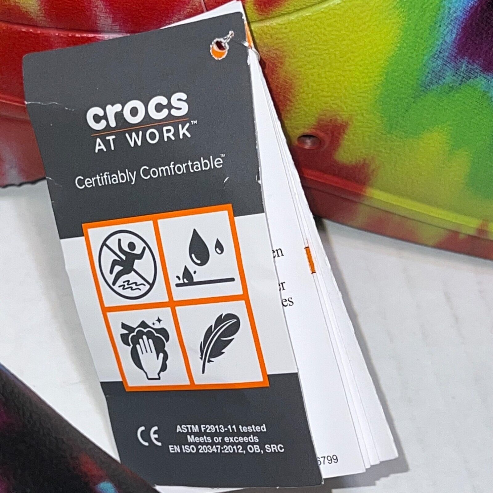 Crocs Men Crocs On the Clock Slip-On Colorful 205383-90H Size 11 Size US 11 / EU 44 - 8 Thumbnail