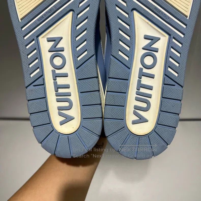 Louis Vuitton Louis Vuitton Trainer Sky Blue Board Shoes Size US 8.5 / EU 41-42 - 8 Thumbnail