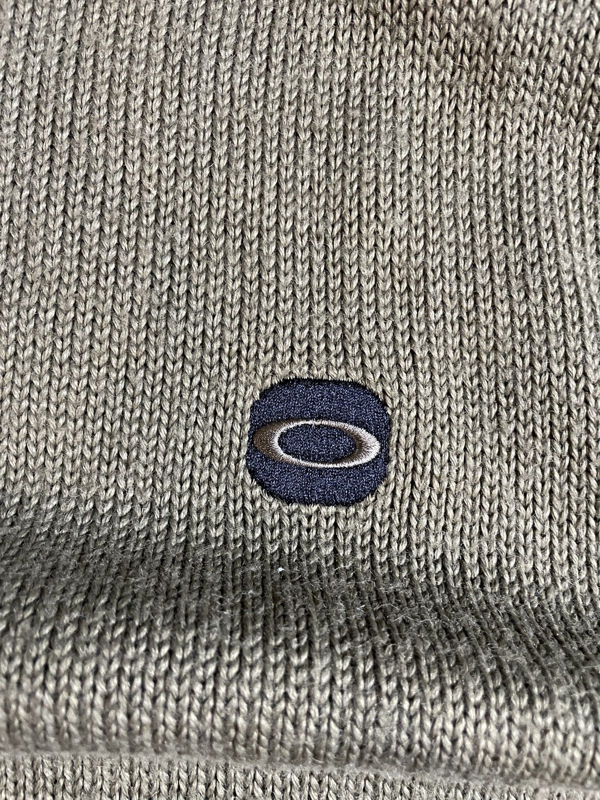 Oakley ☠️ OAKLEY 00s Nylon-Knitted Logo Knitwear Sweater M Size US M / EU 48-50 / 2 - 12 Thumbnail