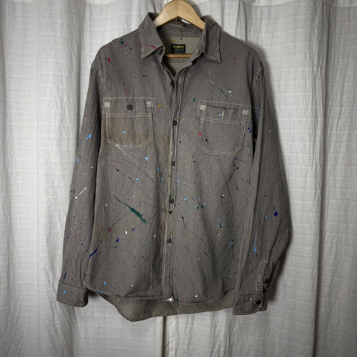 Japanese Brand × Oshkosh × Vintage OSHKOSH SHIRT Size US XL / EU 56 / 4 - 1 Thumbnail