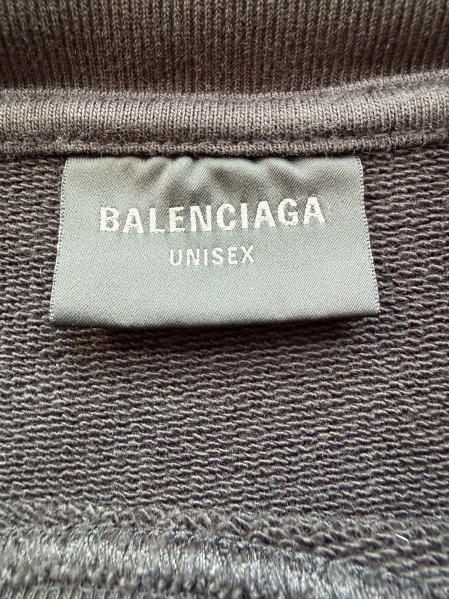 Balenciaga Activewear crewneck sweatshirt sweater size M Medium Size US M / EU 48-50 / 2 - 6 Thumbnail